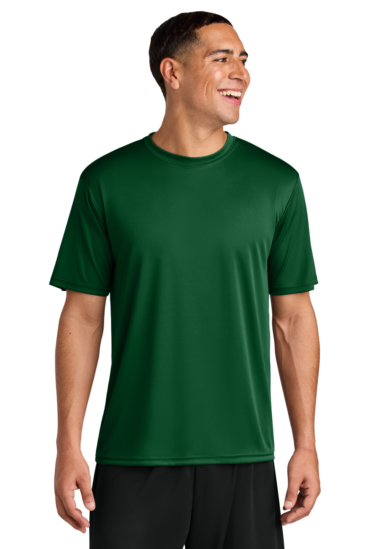 A4 Cooling Performance Short Sleeve Tee with custom logo embroidery