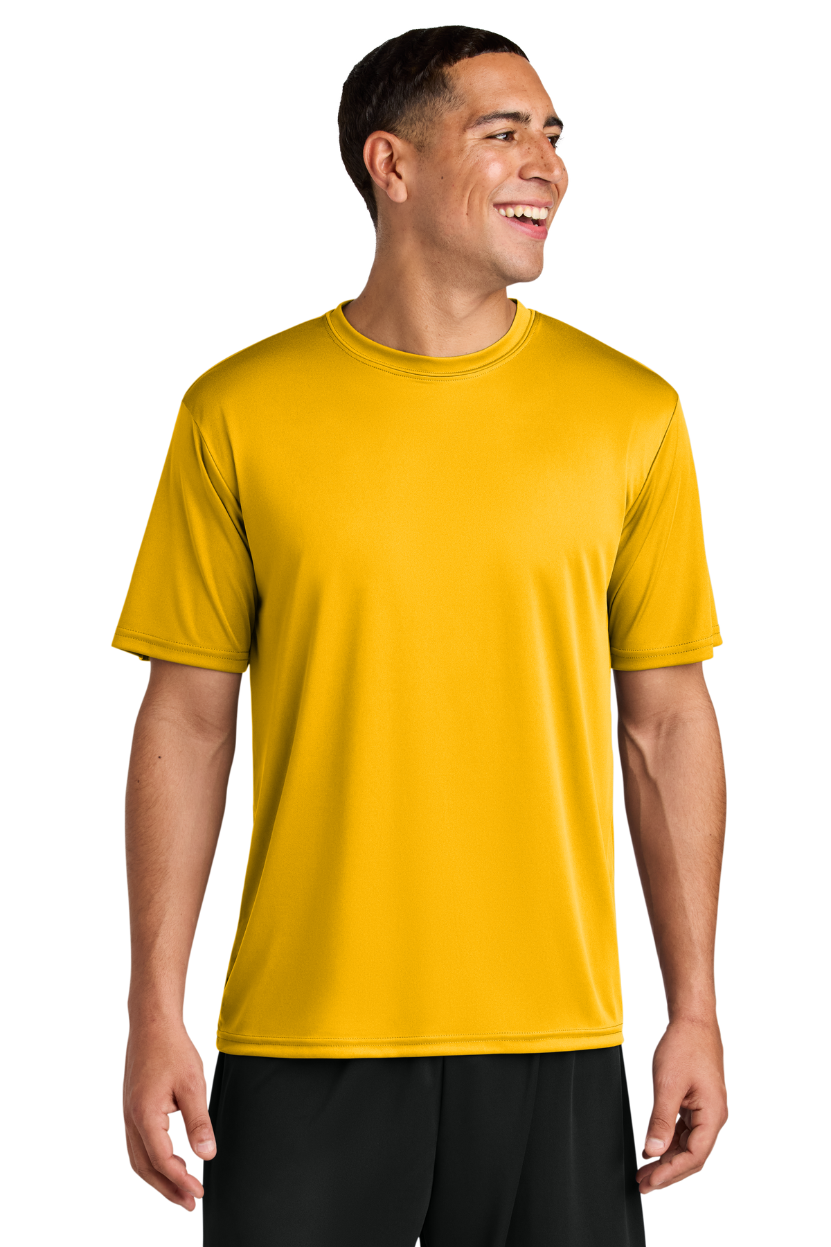 A4 Cooling Performance Short Sleeve Tee with custom logo embroidery