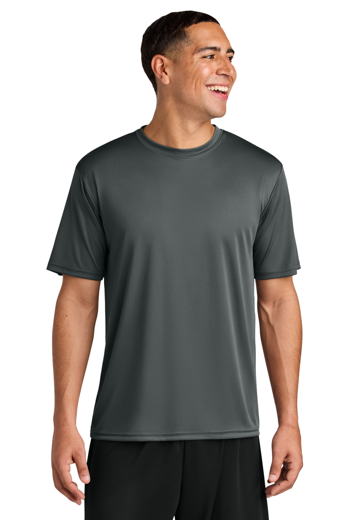 A4 Cooling Performance Short Sleeve Tee with custom logo embroidery