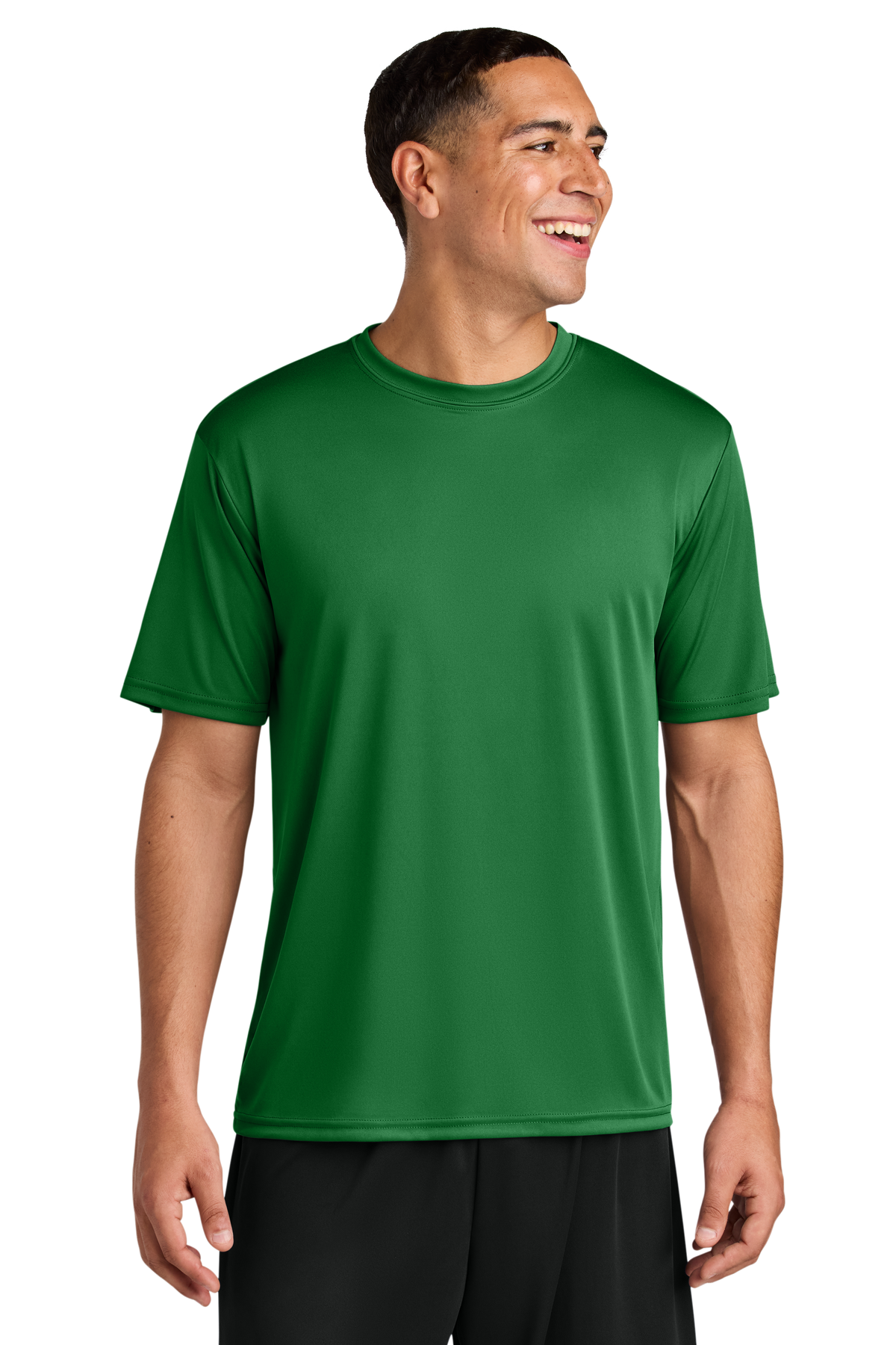 A4 Cooling Performance Short Sleeve Tee with custom logo embroidery