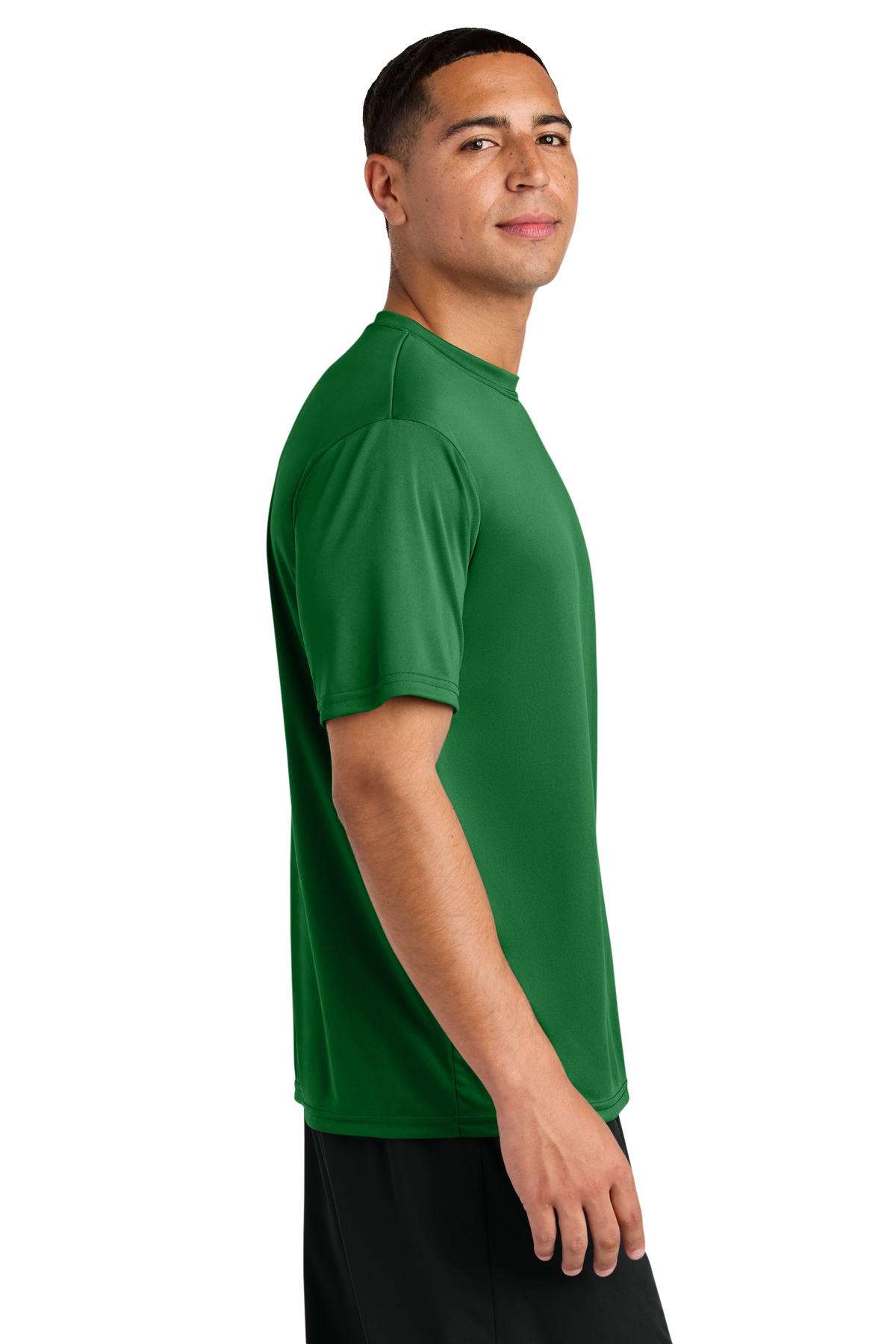 A4 Cooling Performance Short Sleeve Tee with custom logo embroidery