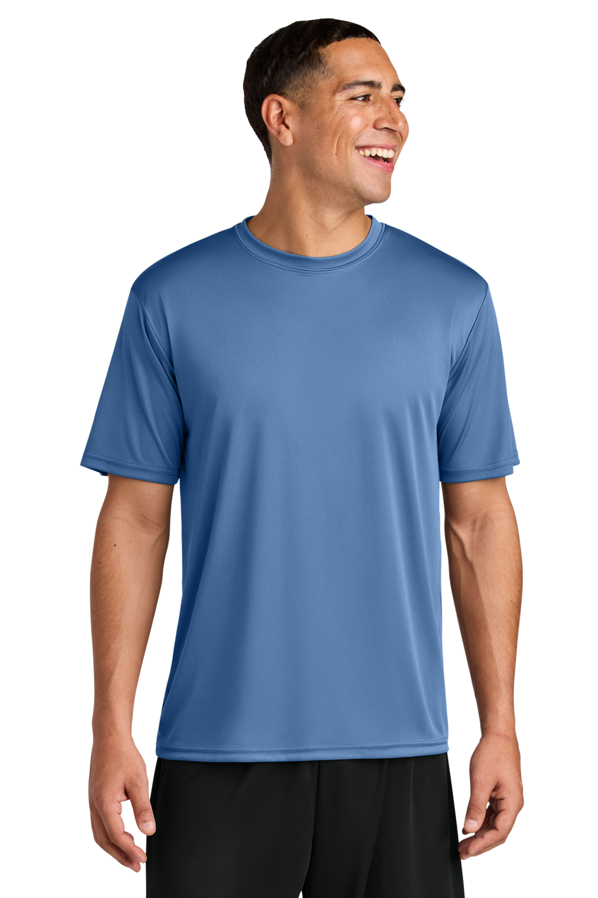A4 Cooling Performance Short Sleeve Tee with custom logo embroidery