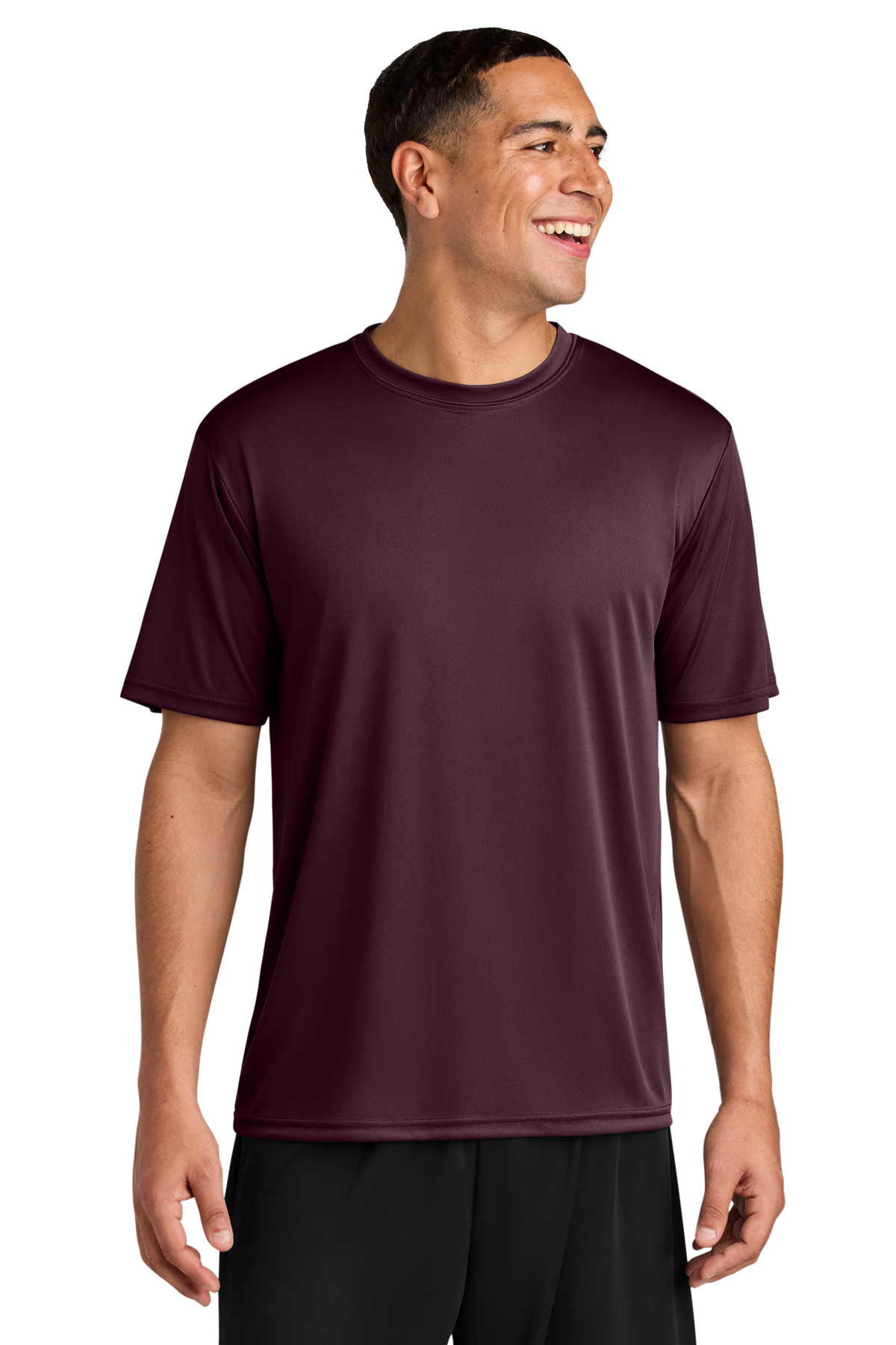A4 Cooling Performance Short Sleeve Tee with custom logo embroidery