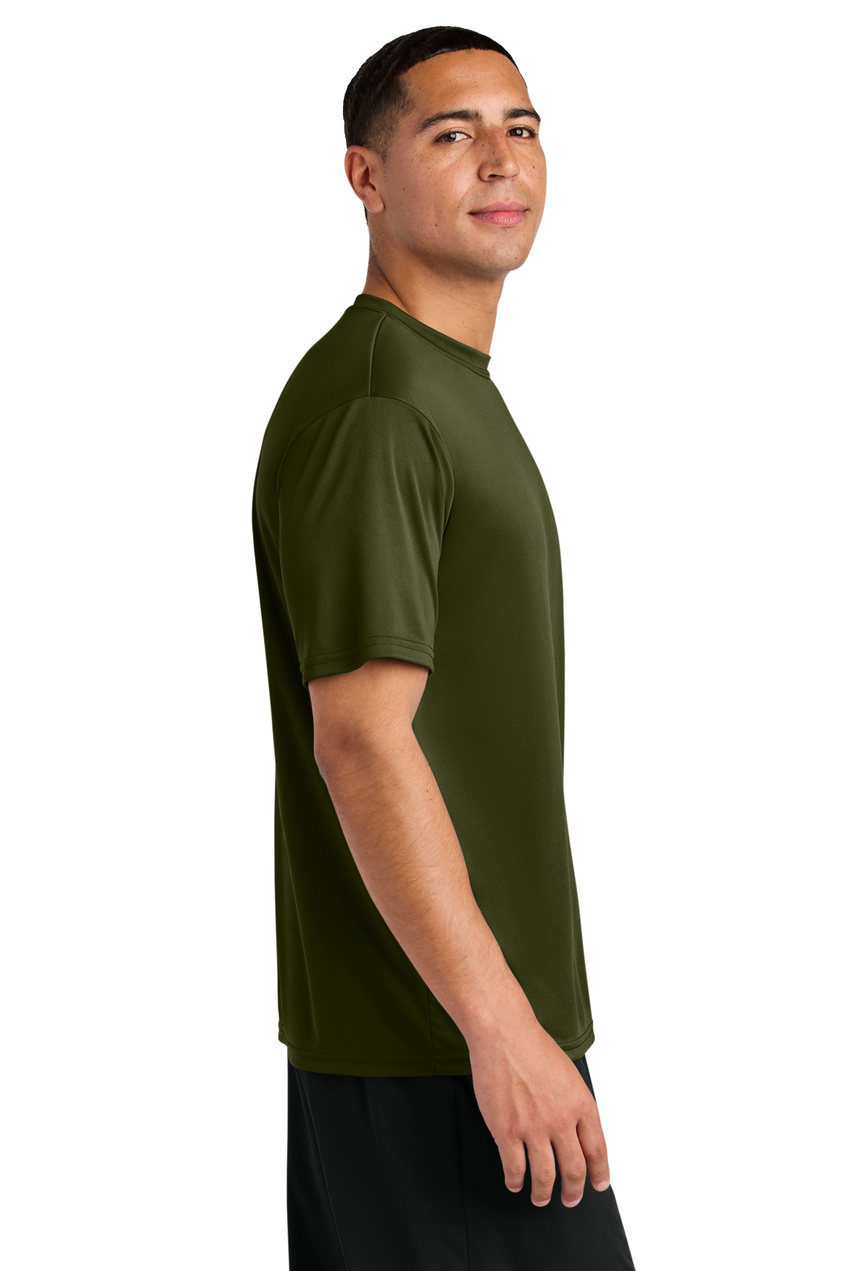 A4 Cooling Performance Short Sleeve Tee with custom logo embroidery