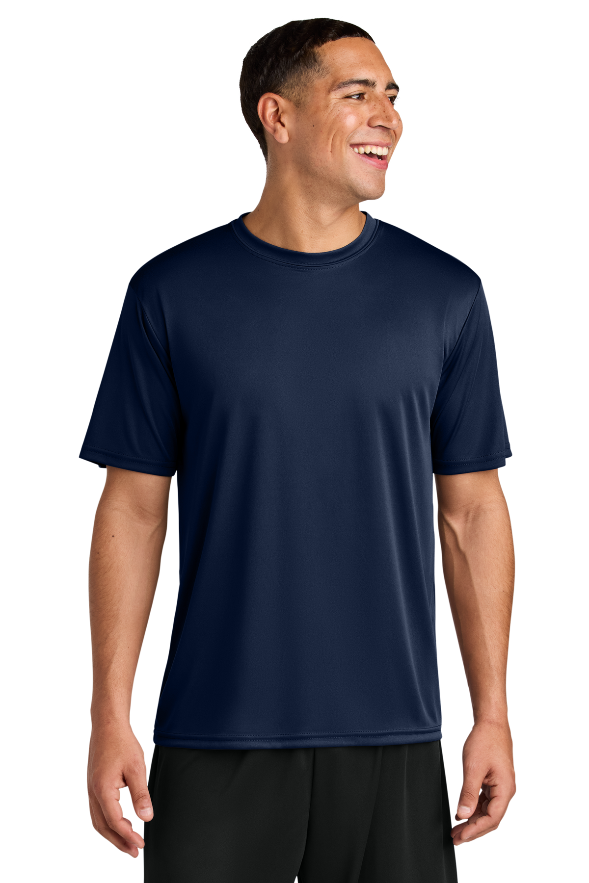 A4 Cooling Performance Short Sleeve Tee with custom logo embroidery