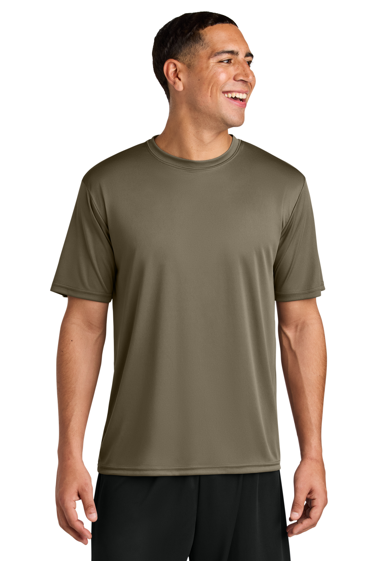 A4 Cooling Performance Short Sleeve Tee with custom logo embroidery