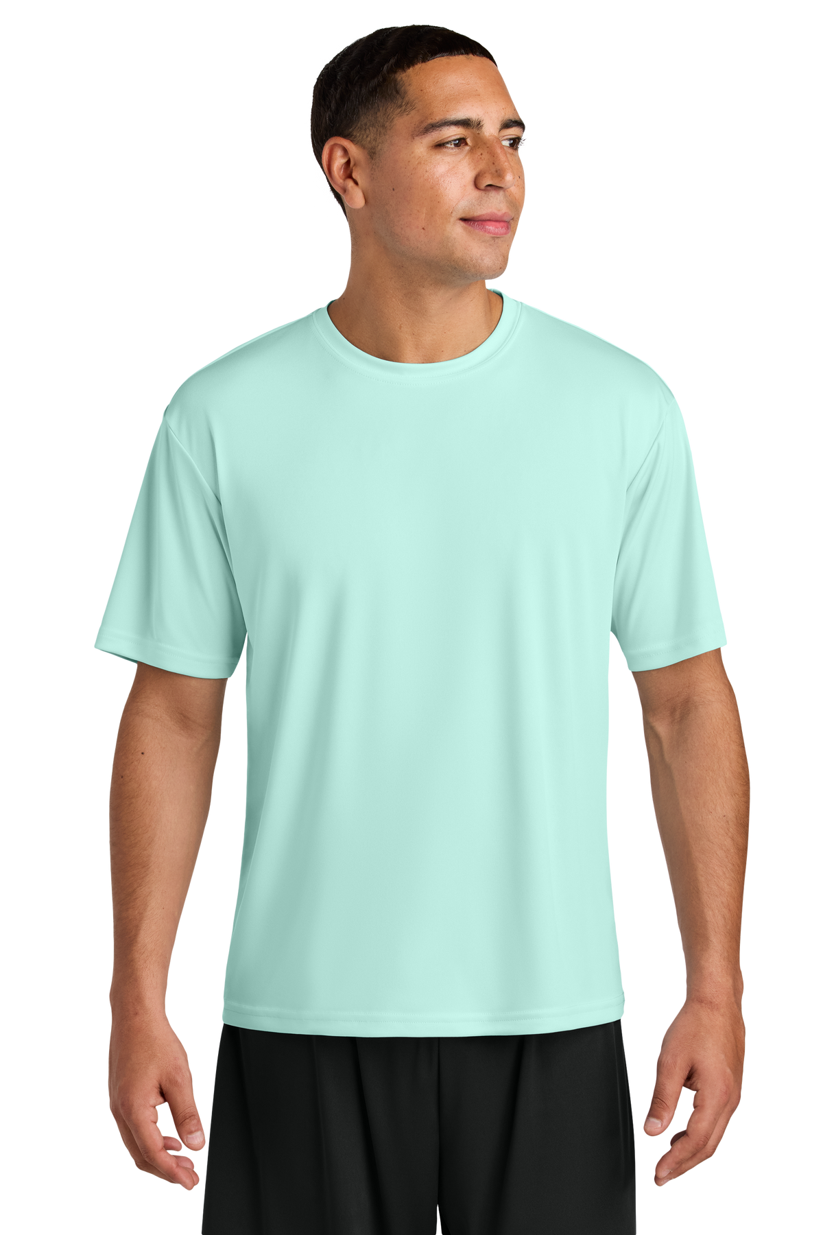 A4 Cooling Performance Short Sleeve Tee with custom logo embroidery