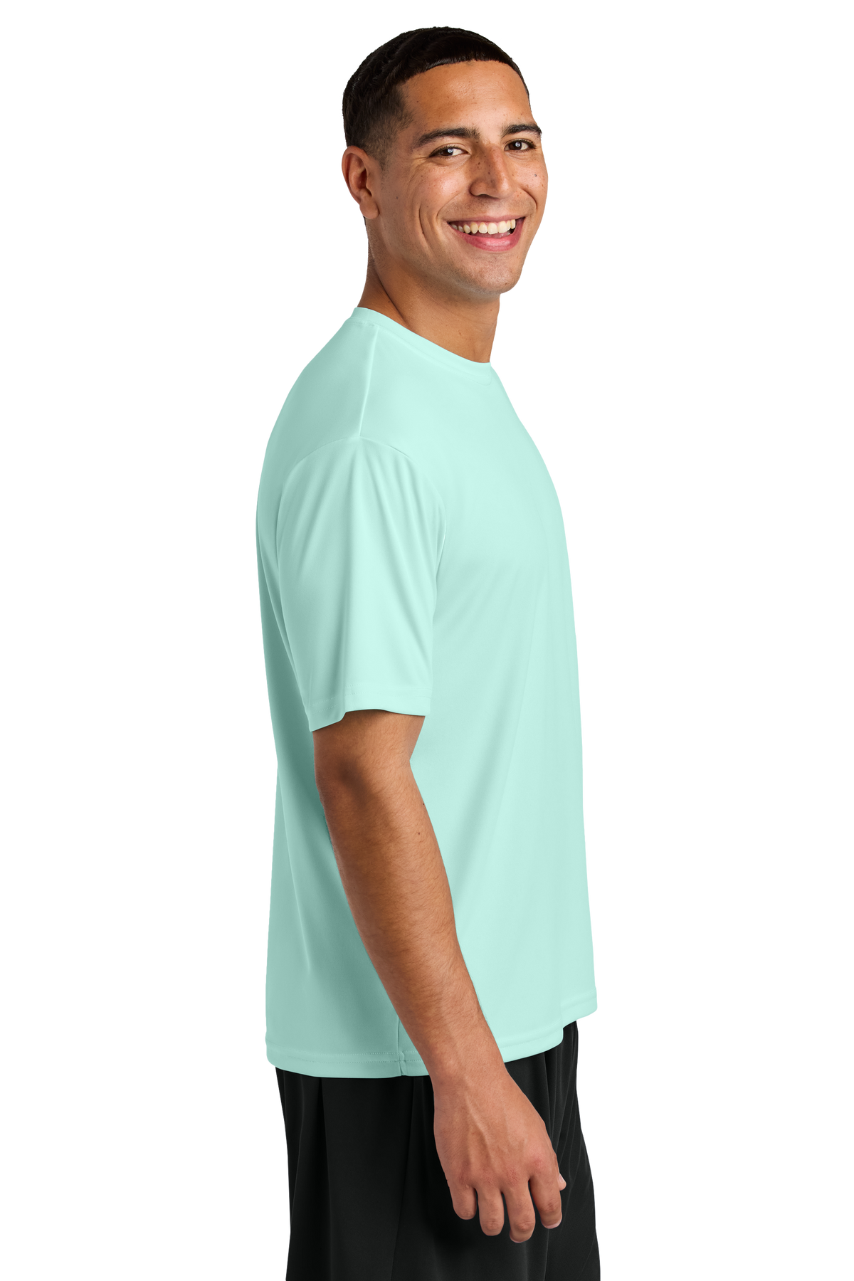 A4 Cooling Performance Short Sleeve Tee with custom logo embroidery