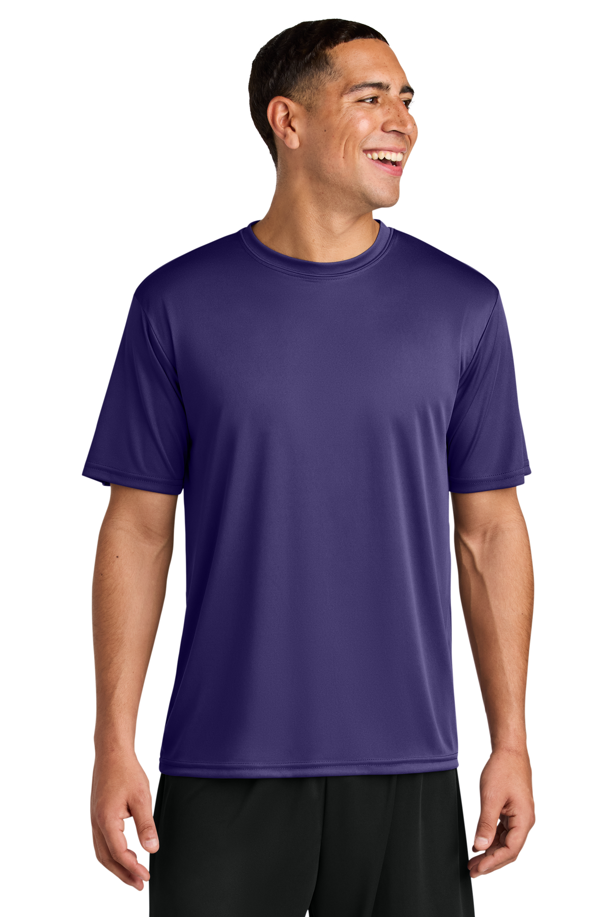 A4 Cooling Performance Short Sleeve Tee with custom logo embroidery
