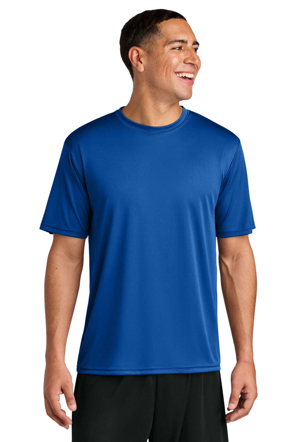 A4 Cooling Performance Short Sleeve Tee with custom logo embroidery