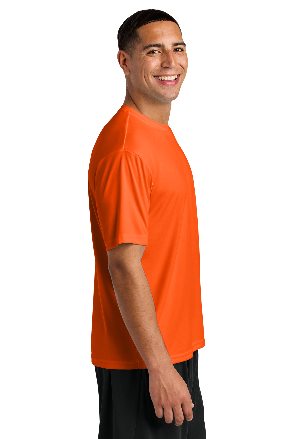 A4 Cooling Performance Short Sleeve Tee with custom logo embroidery