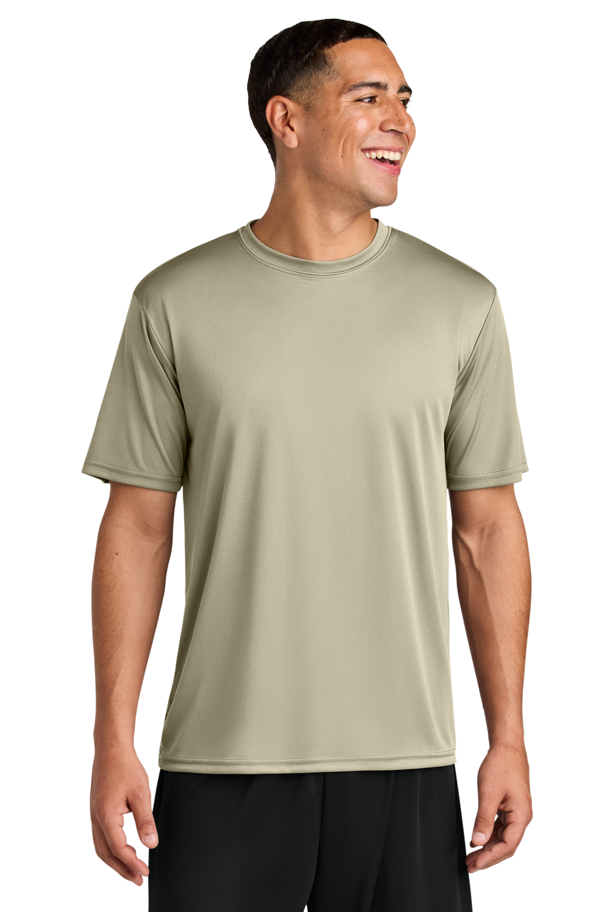 A4 Cooling Performance Short Sleeve Tee with custom logo embroidery