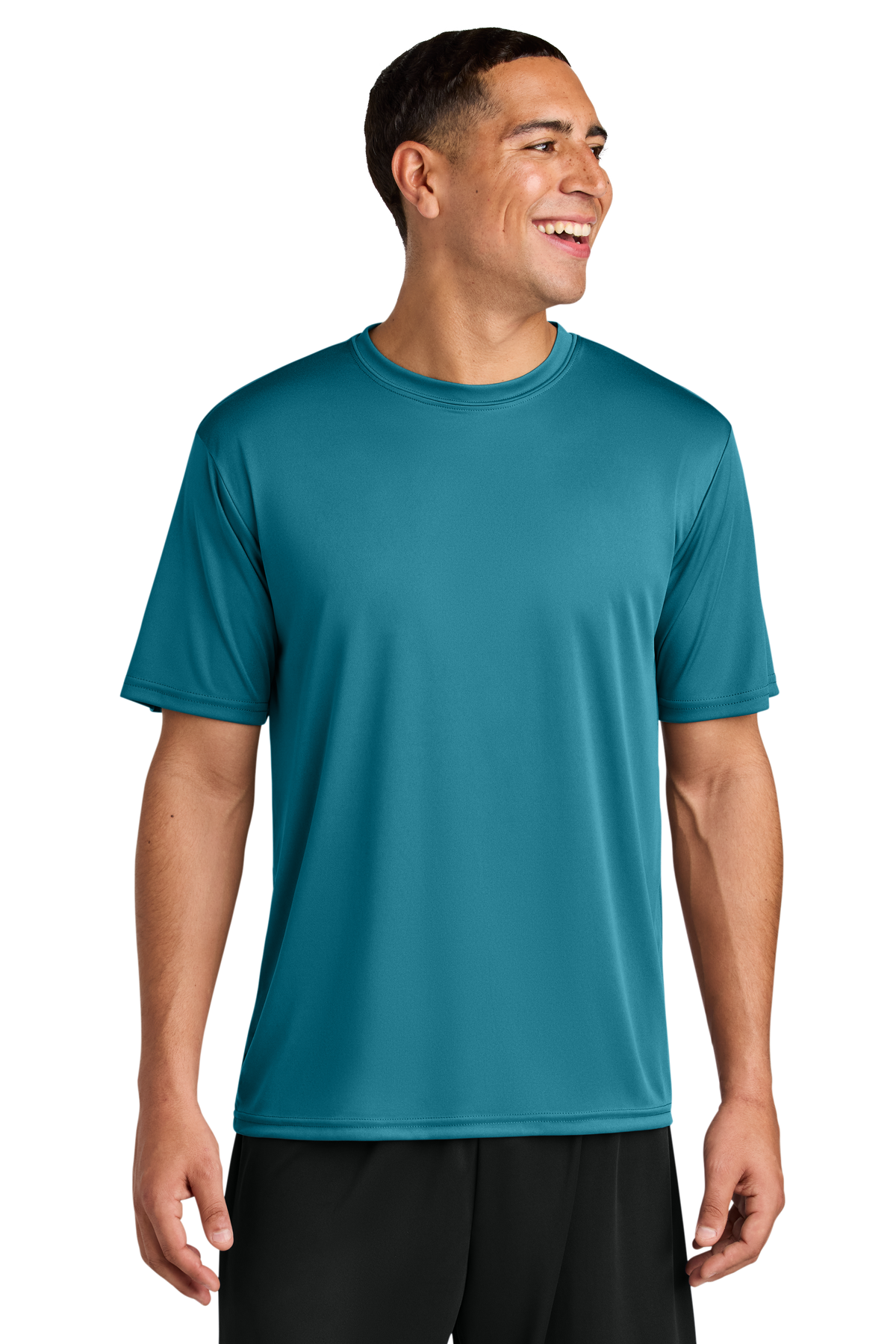 A4 Cooling Performance Short Sleeve Tee with custom logo embroidery