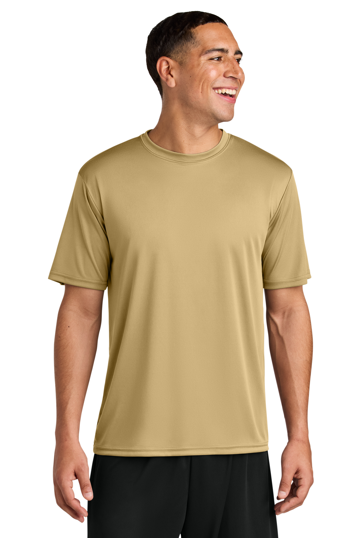 A4 Cooling Performance Short Sleeve Tee with custom logo embroidery