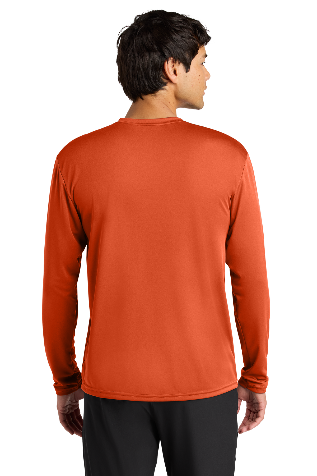 A4 Cooling Performance Long Sleeve Tee with custom logo embroidery