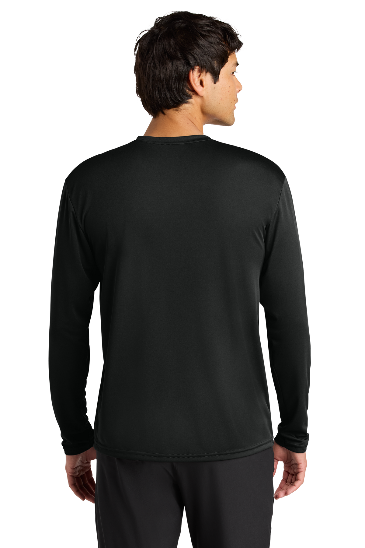 A4 Cooling Performance Long Sleeve Tee with custom logo embroidery