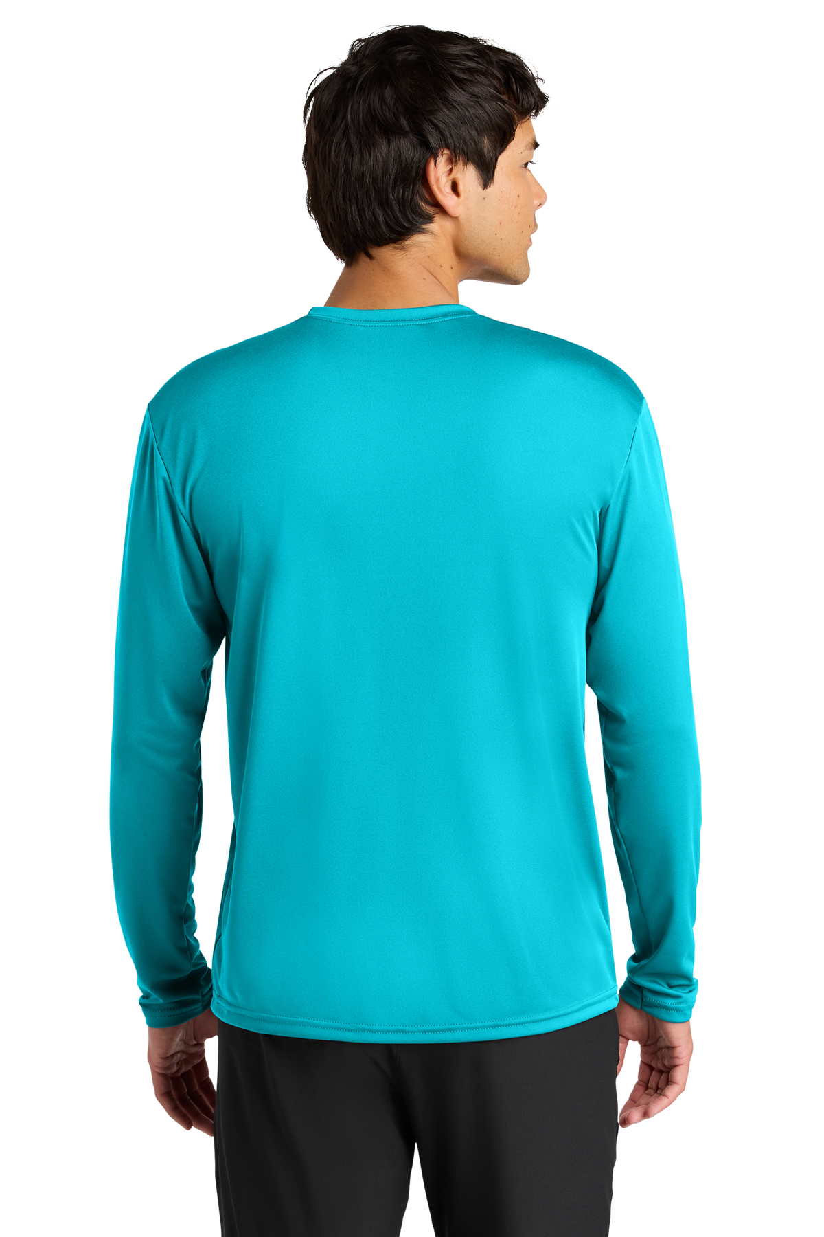 A4 Cooling Performance Long Sleeve Tee with custom logo embroidery