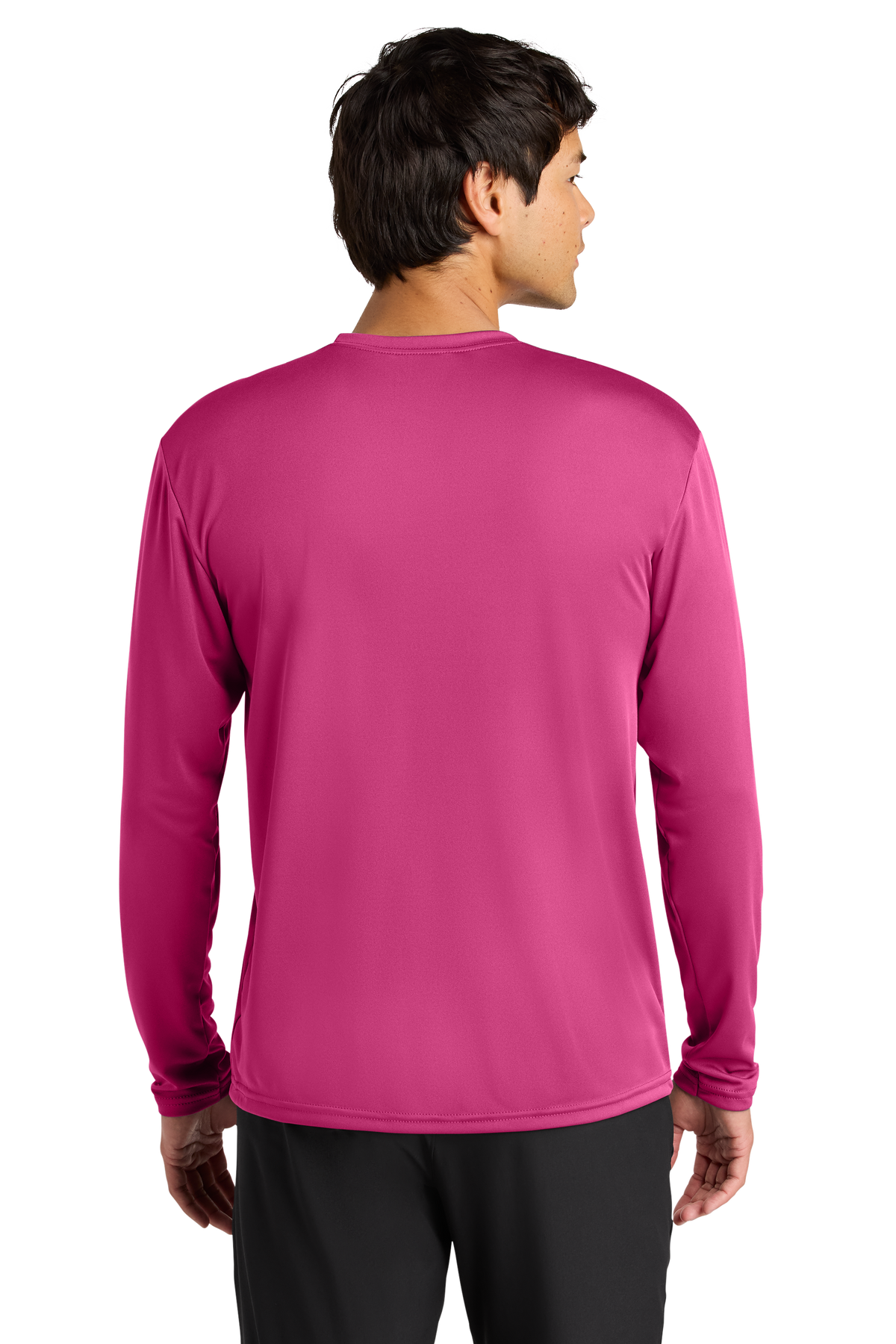 A4 Cooling Performance Long Sleeve Tee with custom logo embroidery