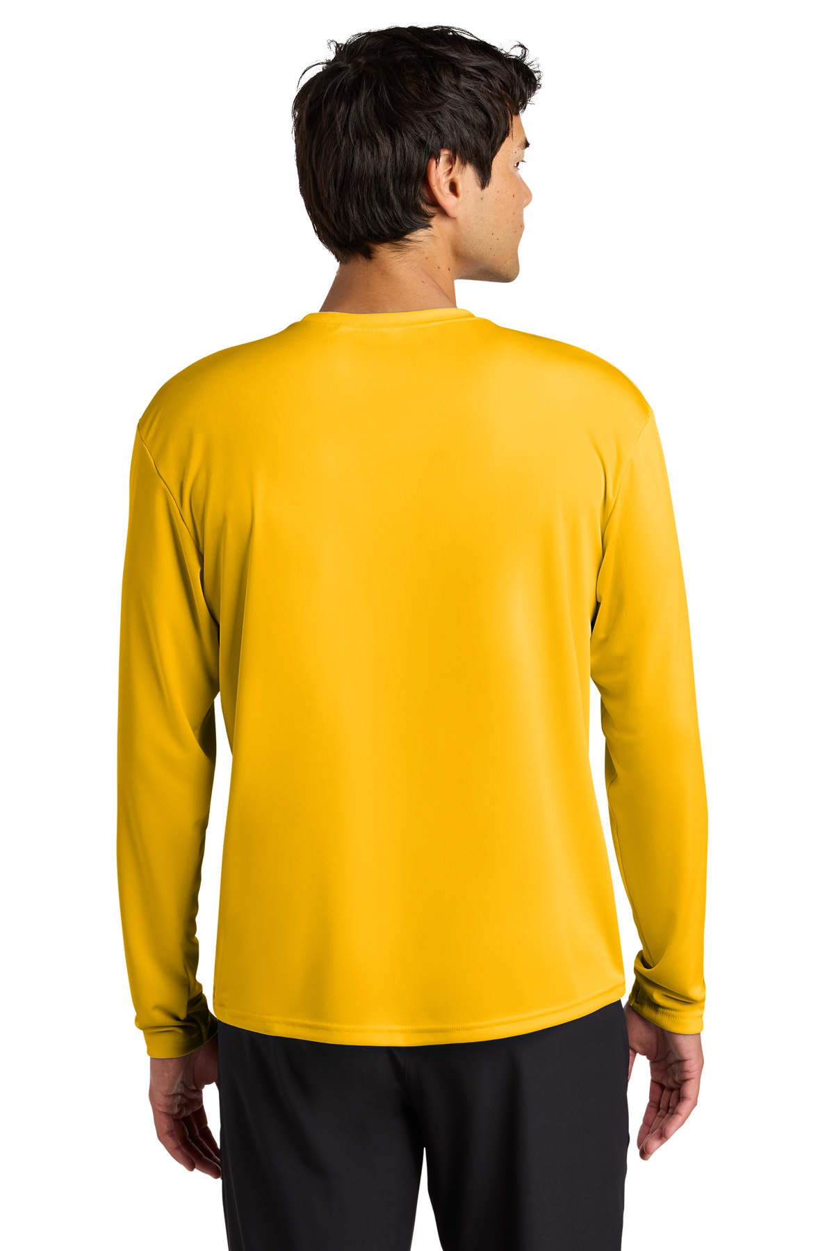 A4 Cooling Performance Long Sleeve Tee with custom logo embroidery