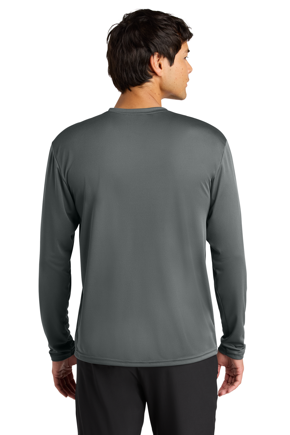 A4 Cooling Performance Long Sleeve Tee with custom logo embroidery