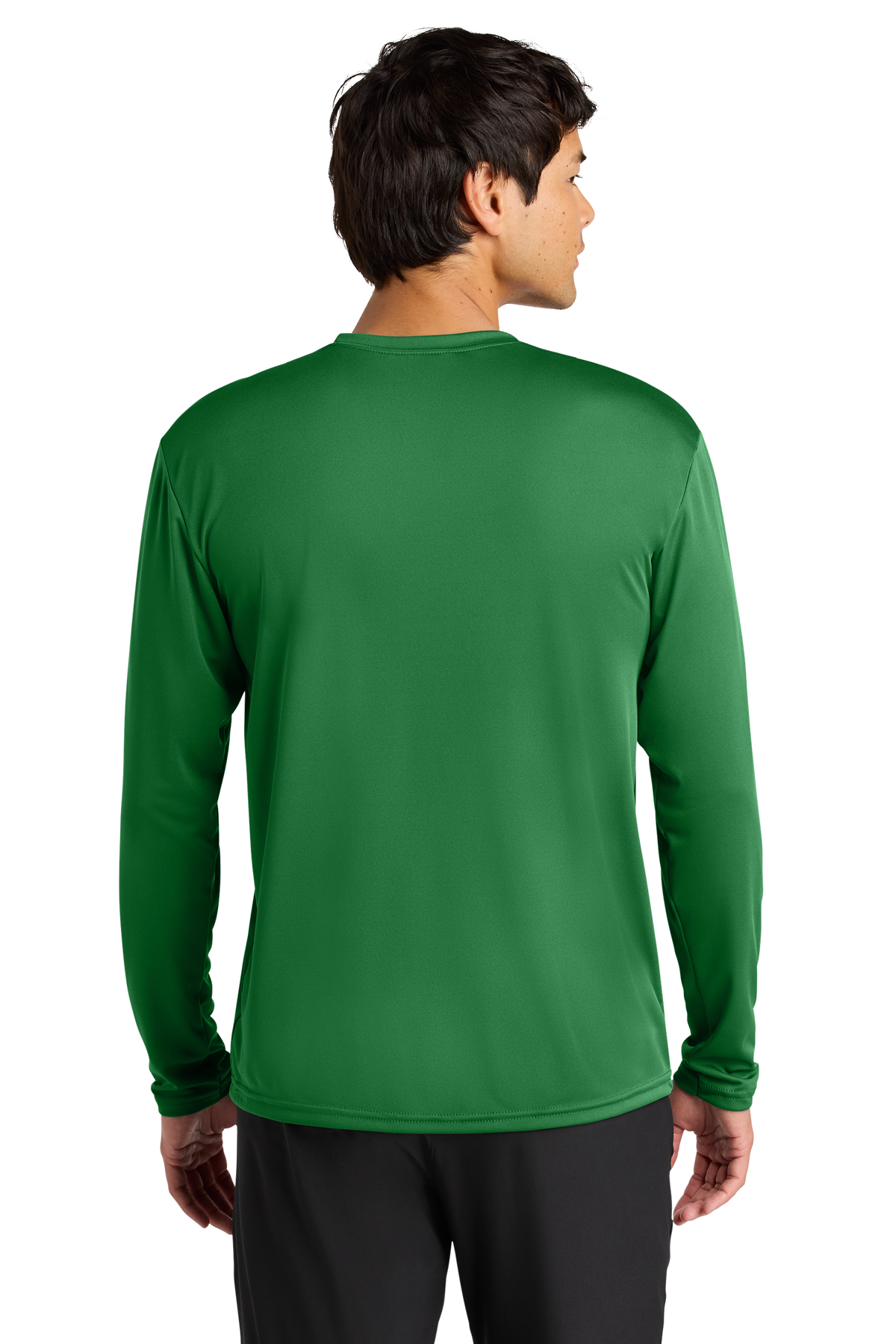 A4 Cooling Performance Long Sleeve Tee with custom logo embroidery