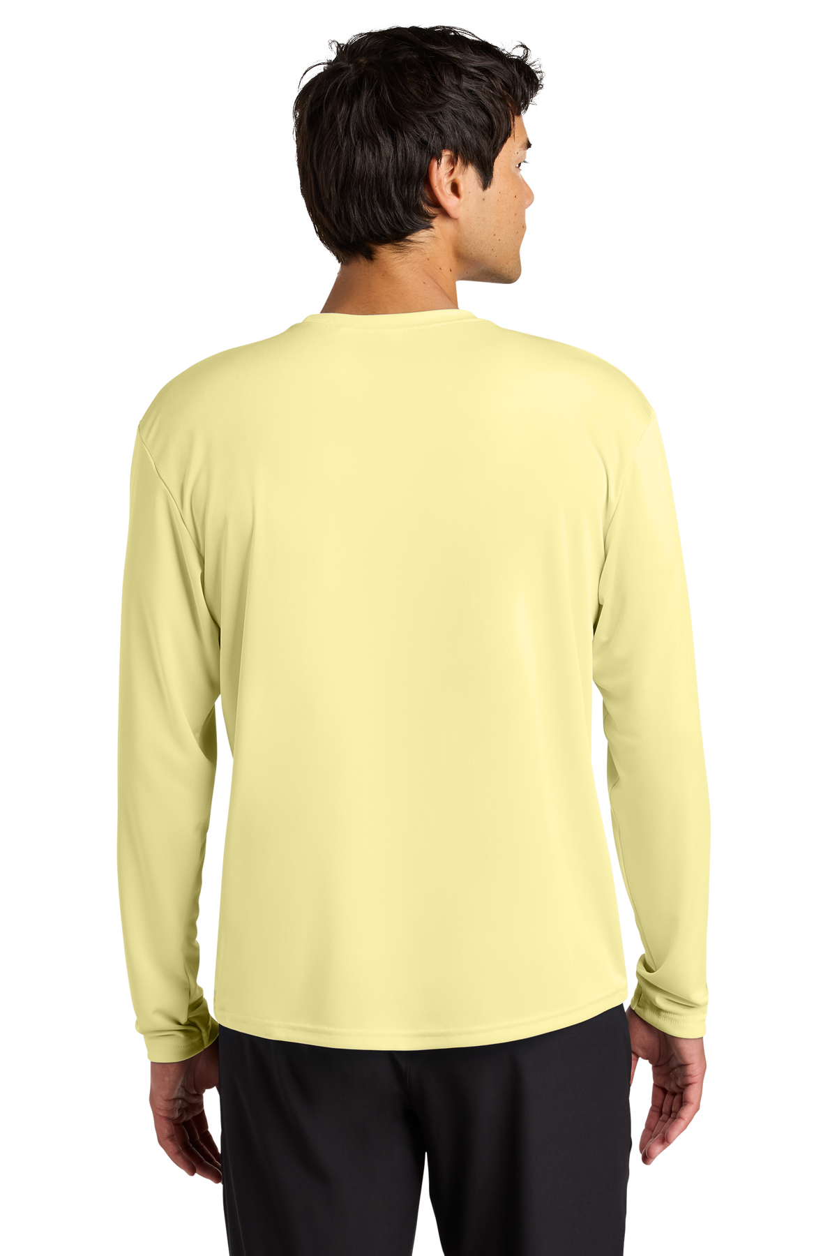 A4 Cooling Performance Long Sleeve Tee with custom logo embroidery