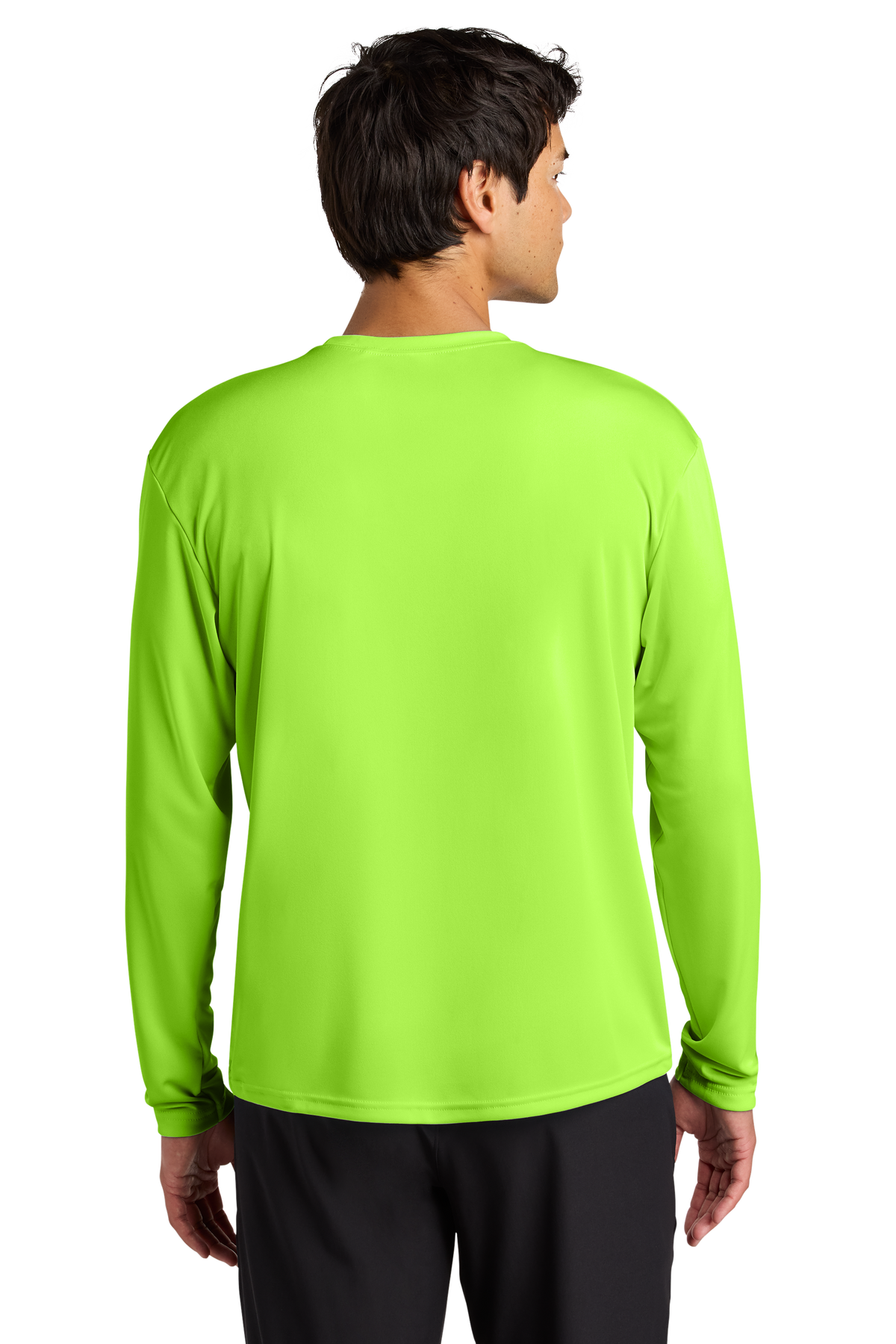 A4 Cooling Performance Long Sleeve Tee with custom logo embroidery