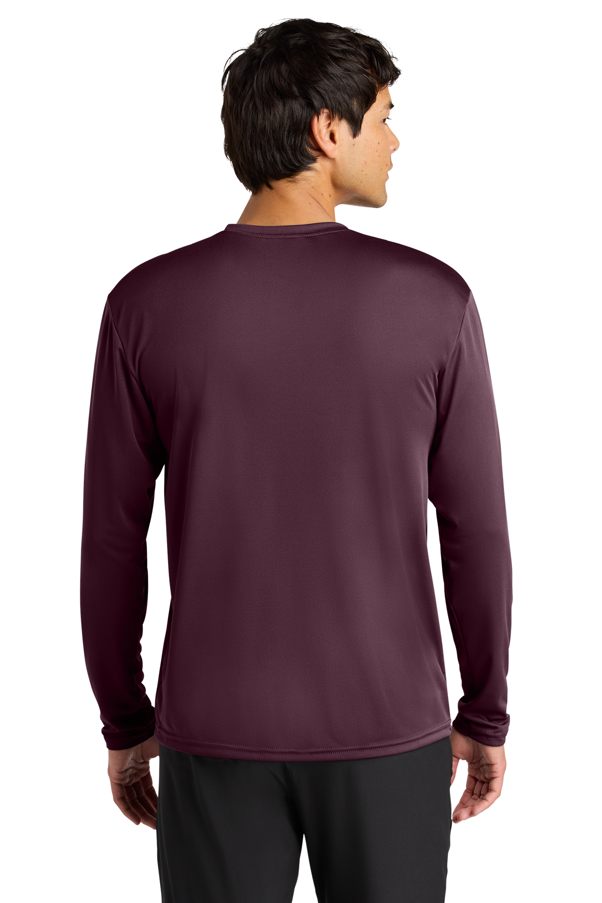 A4 Cooling Performance Long Sleeve Tee with custom logo embroidery