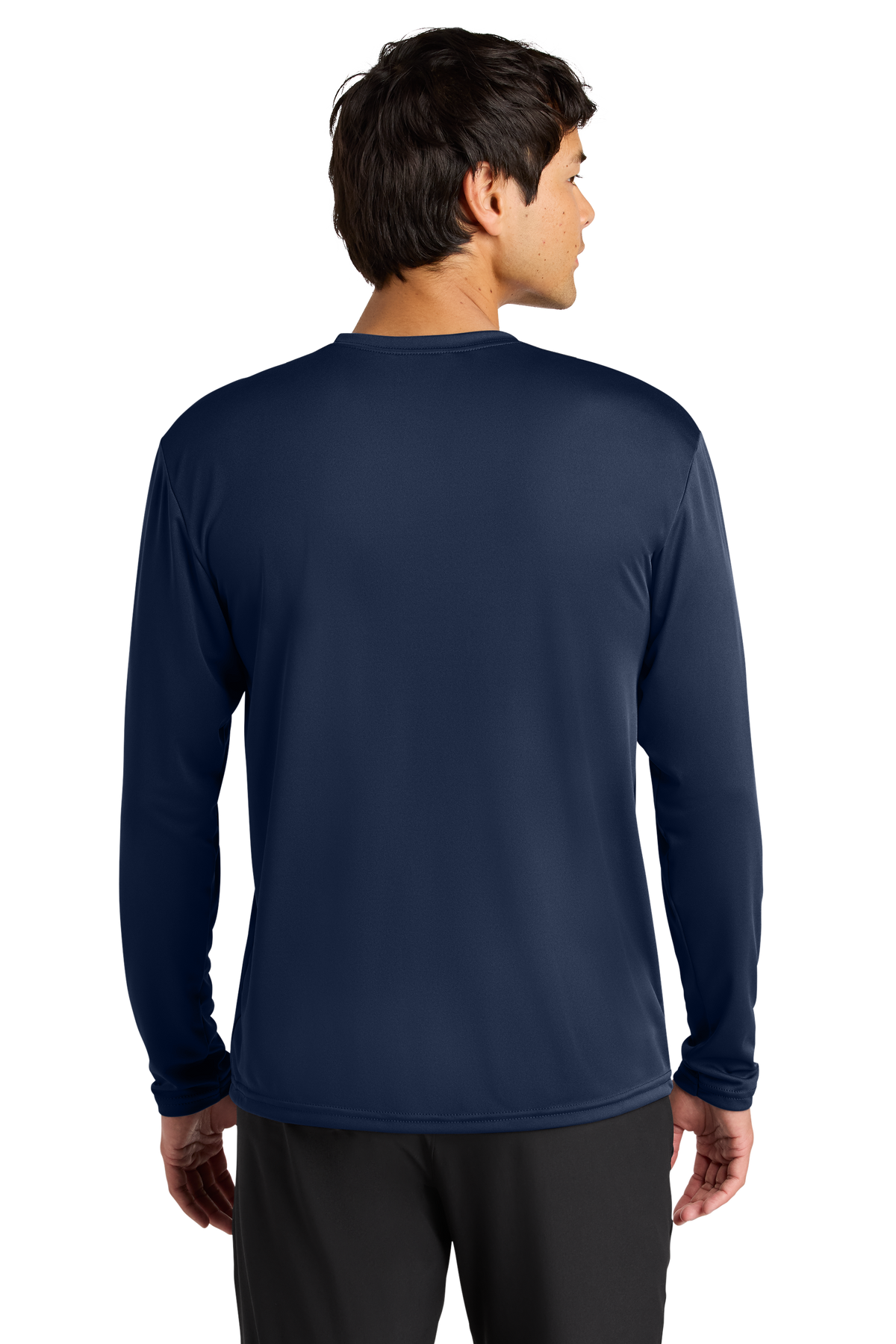 A4 Cooling Performance Long Sleeve Tee with custom logo embroidery