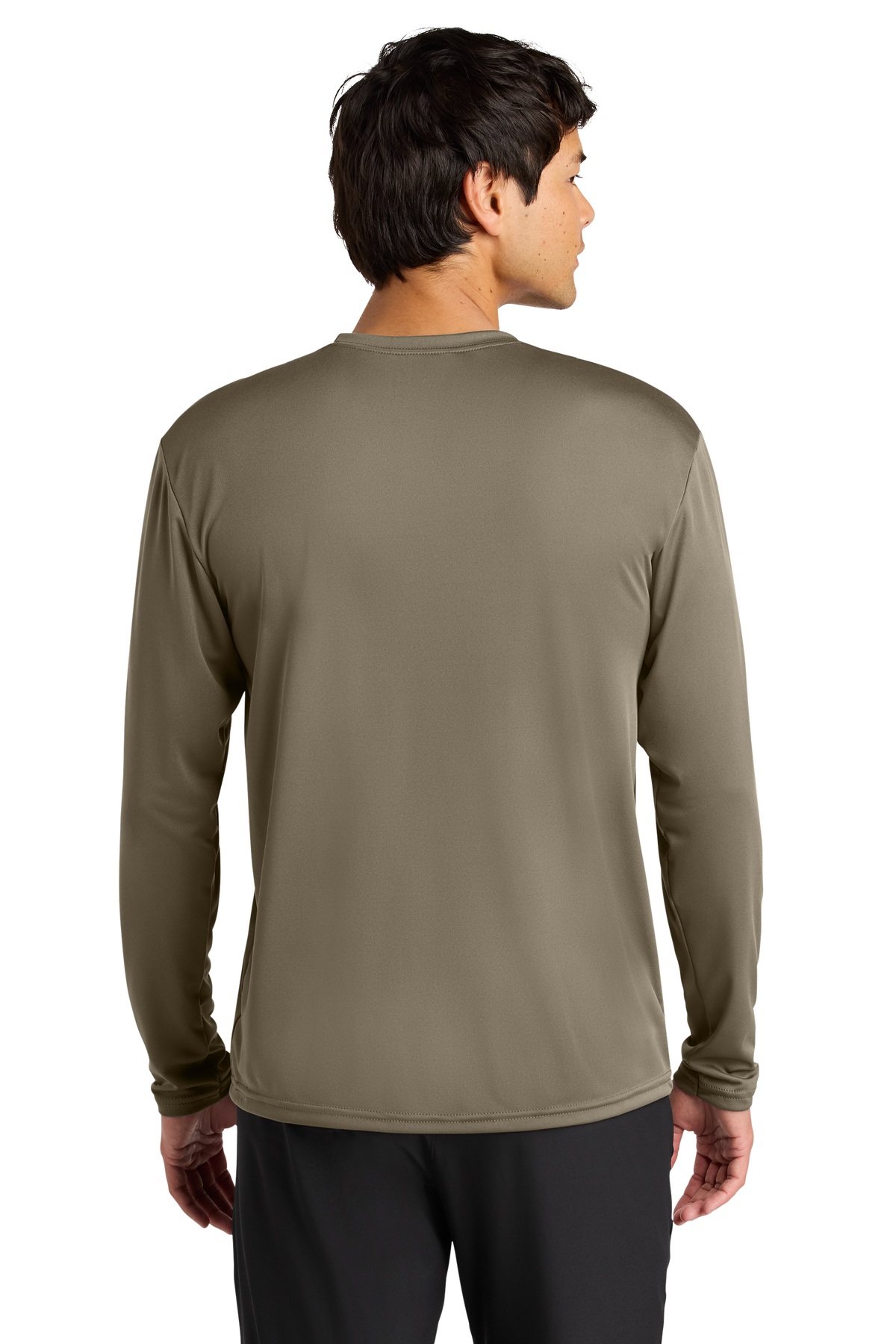 A4 Cooling Performance Long Sleeve Tee with custom logo embroidery