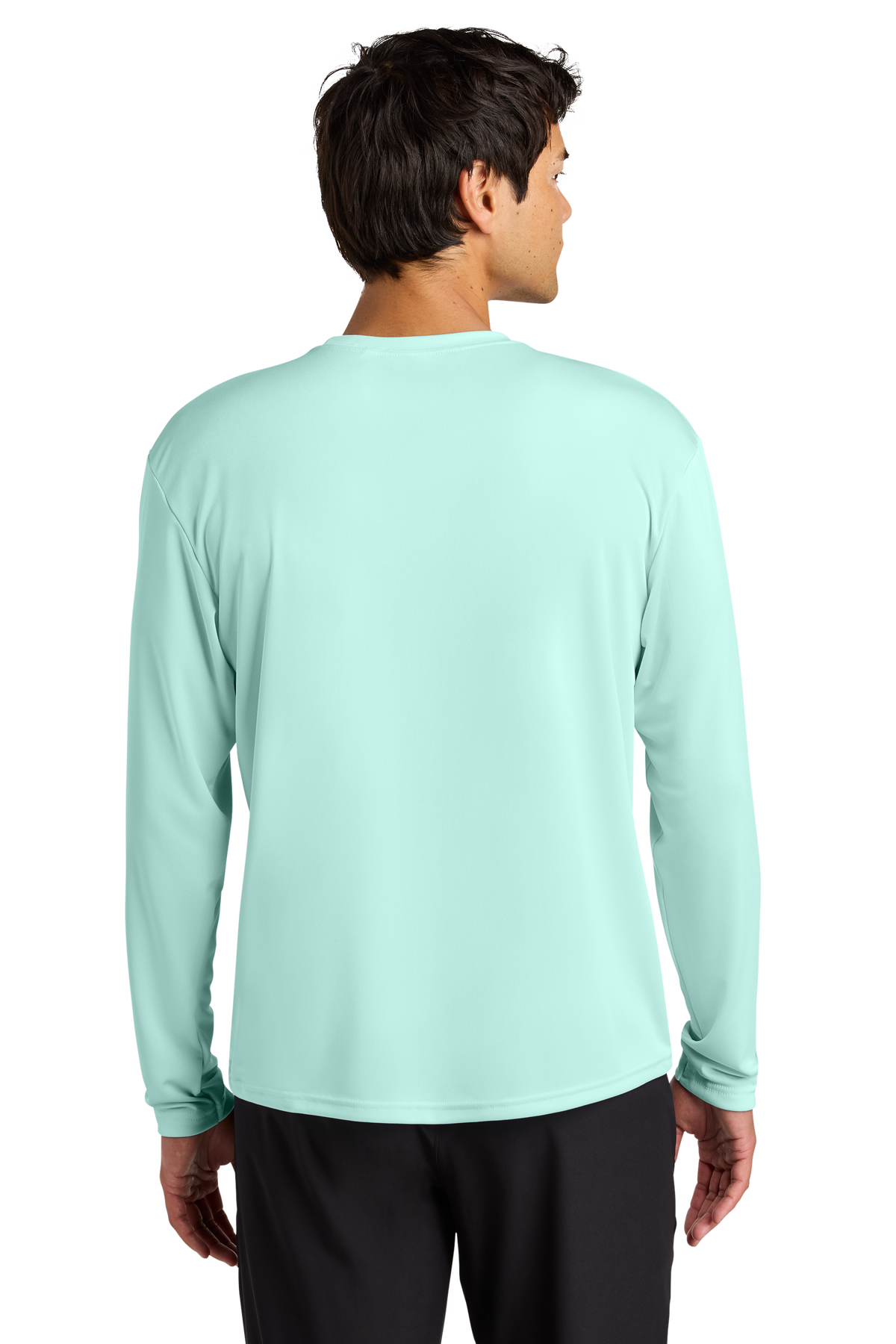 A4 Cooling Performance Long Sleeve Tee with custom logo embroidery