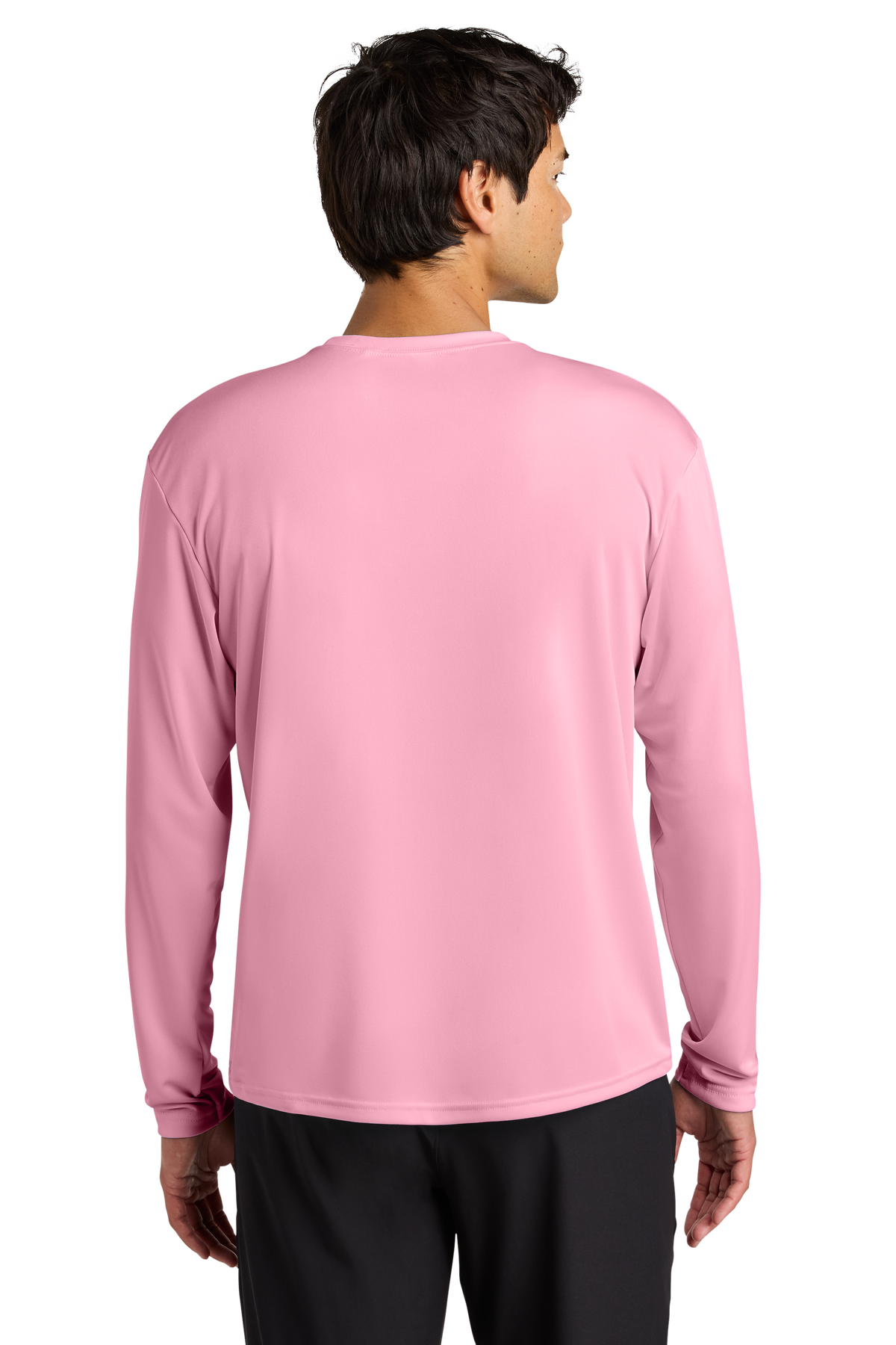 A4 Cooling Performance Long Sleeve Tee with custom logo embroidery