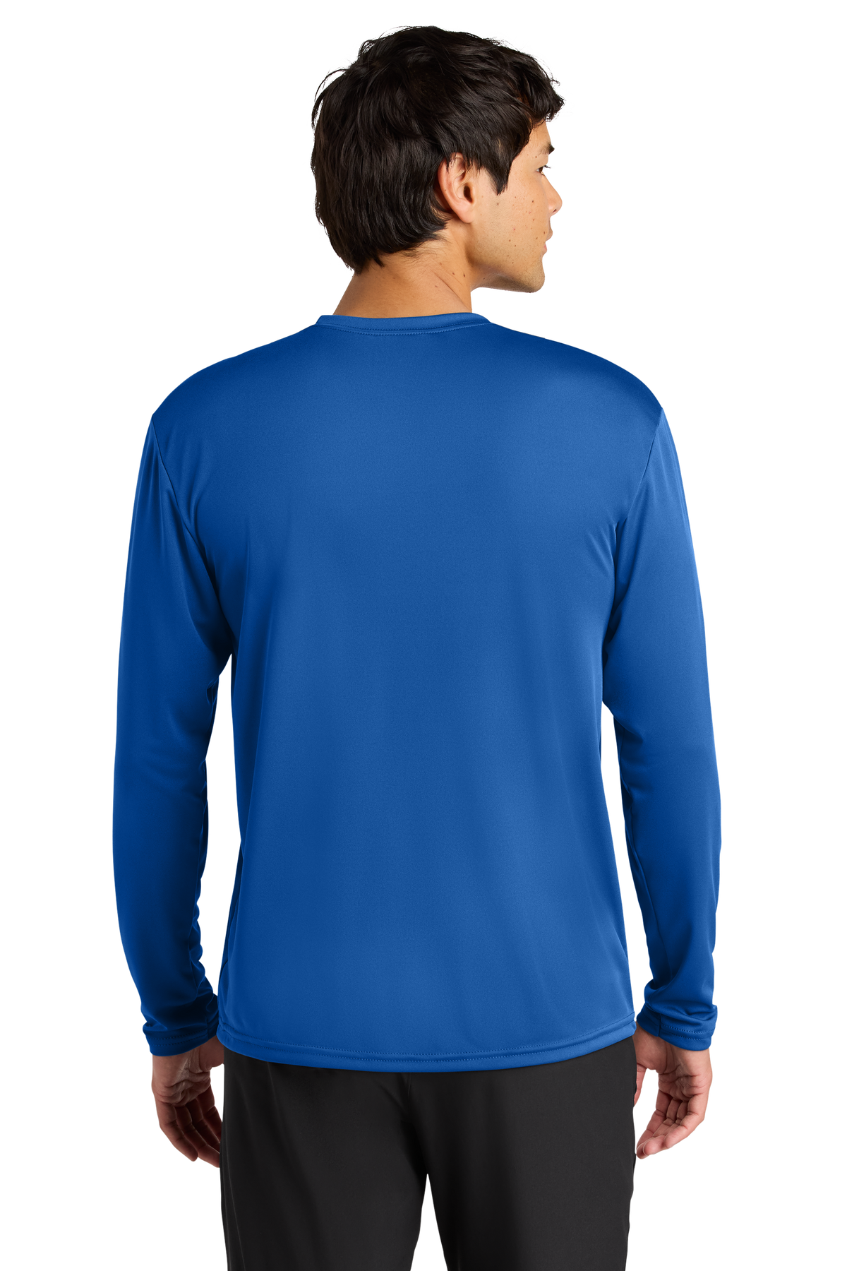 A4 Cooling Performance Long Sleeve Tee with custom logo embroidery