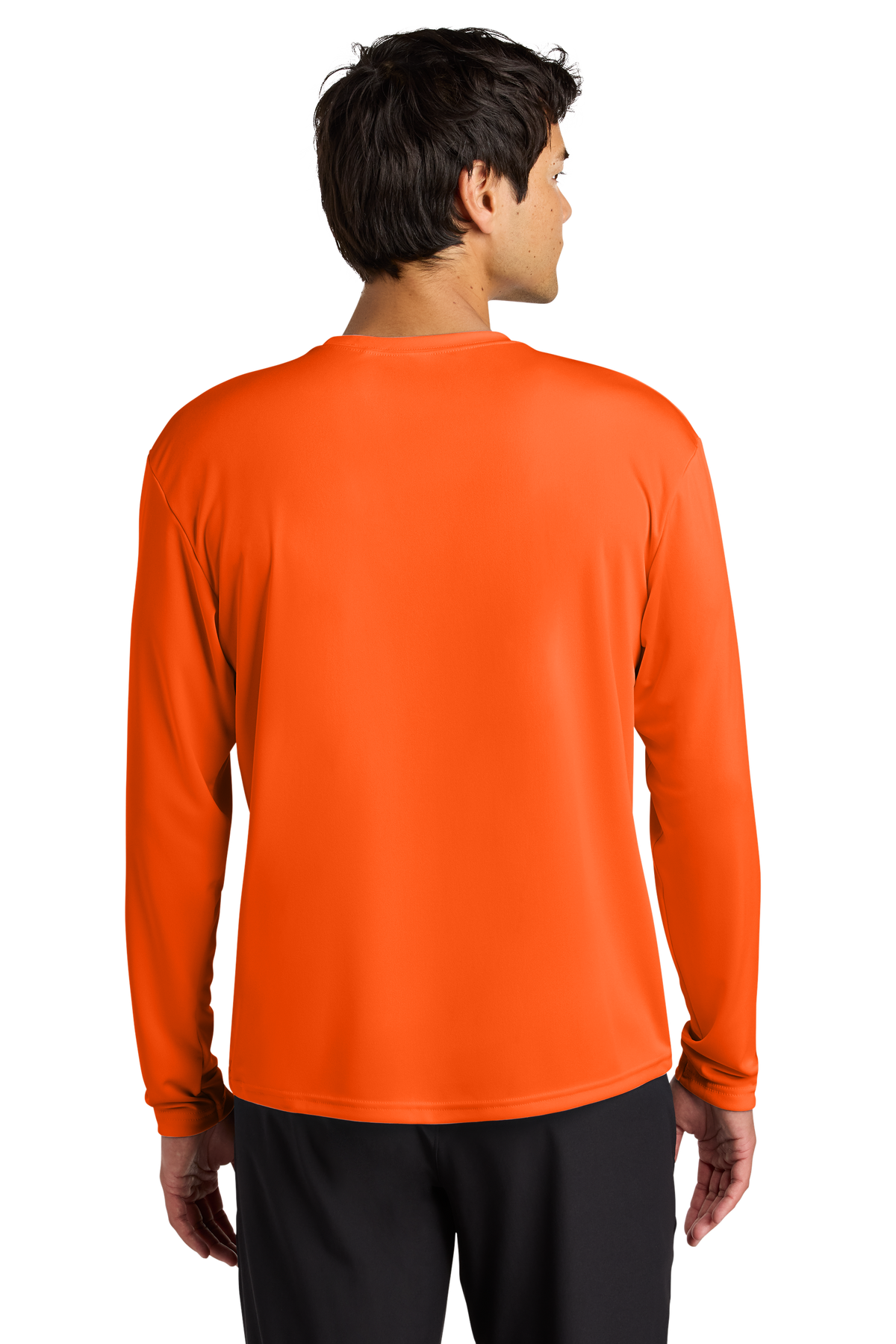 A4 Cooling Performance Long Sleeve Tee with custom logo embroidery