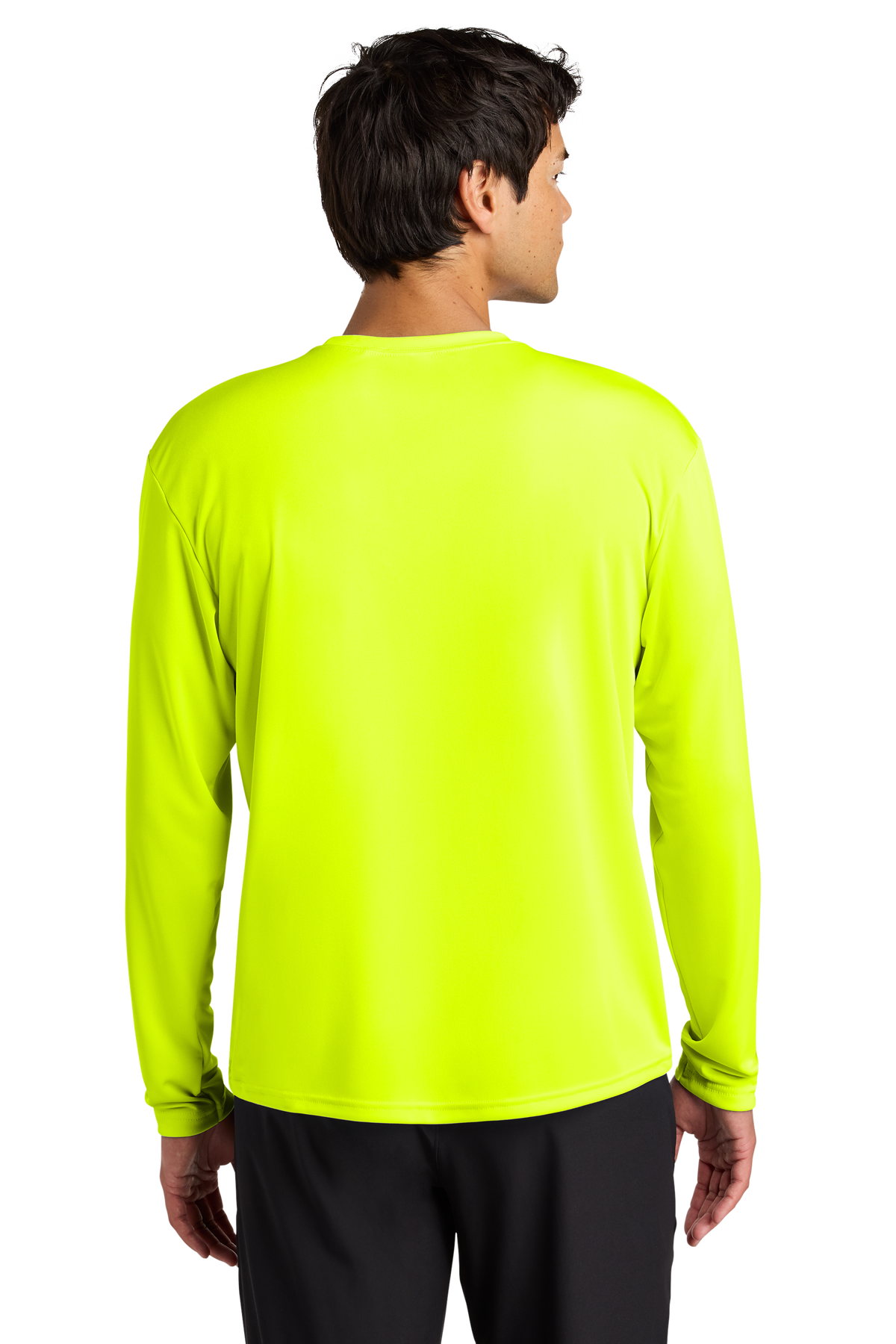 A4 Cooling Performance Long Sleeve Tee with custom logo embroidery