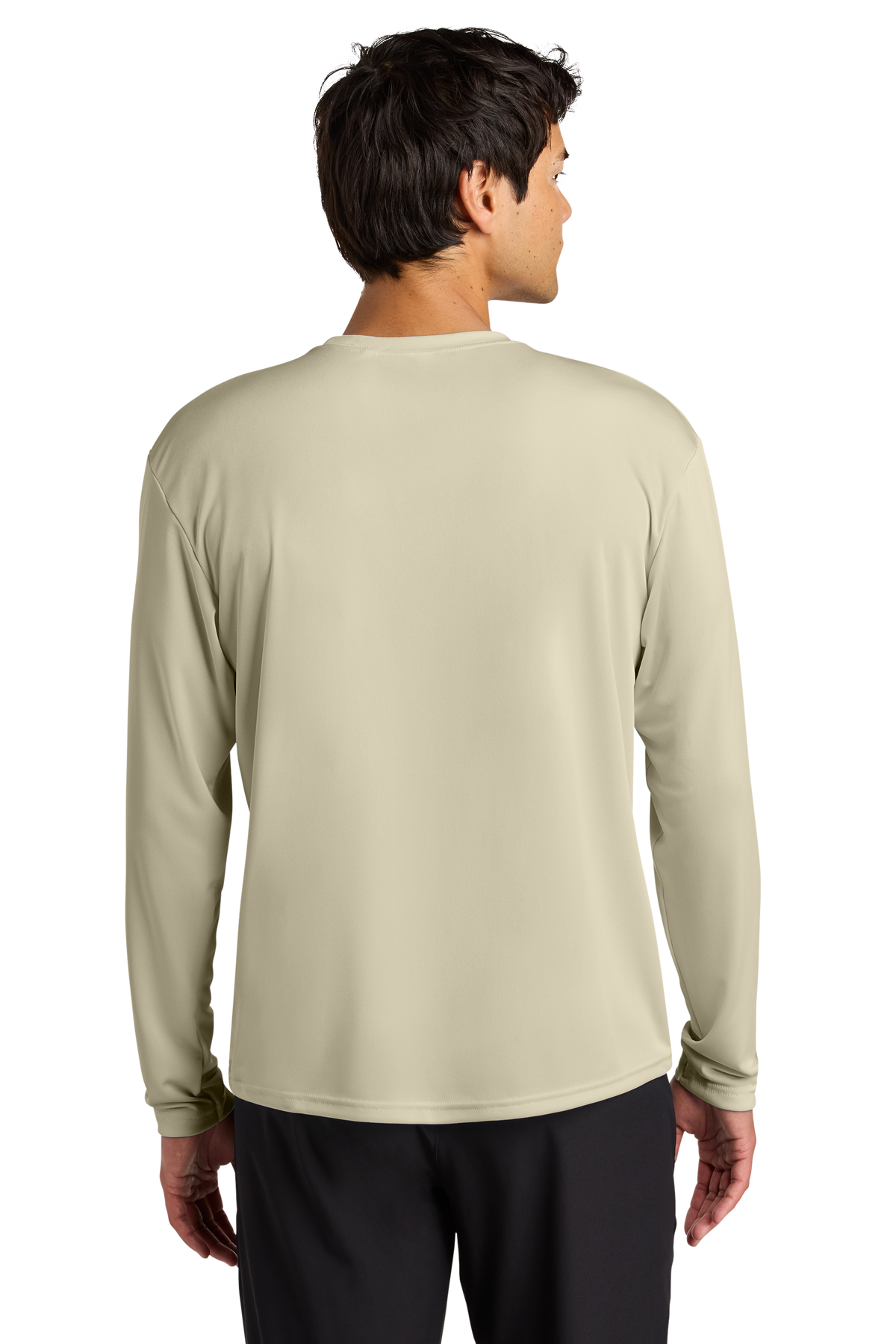 A4 Cooling Performance Long Sleeve Tee with custom logo embroidery