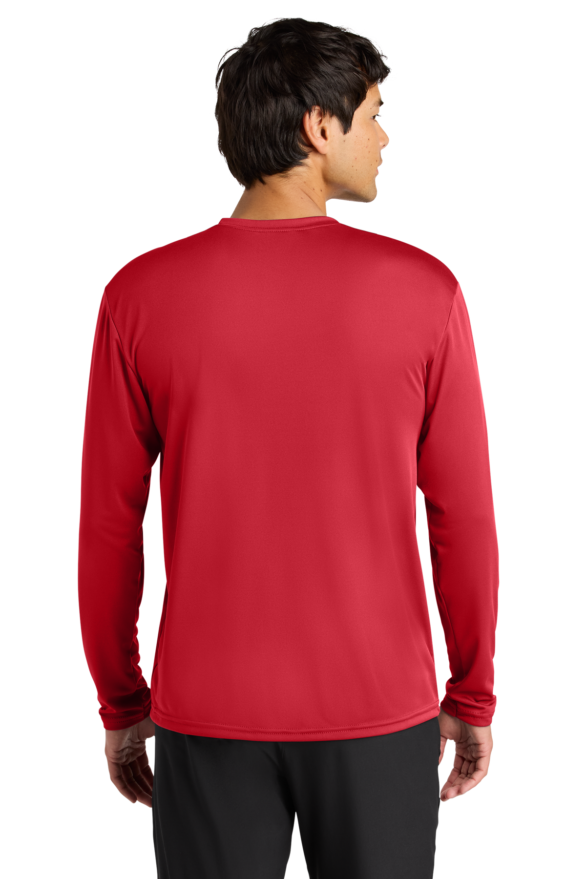 A4 Cooling Performance Long Sleeve Tee with custom logo embroidery