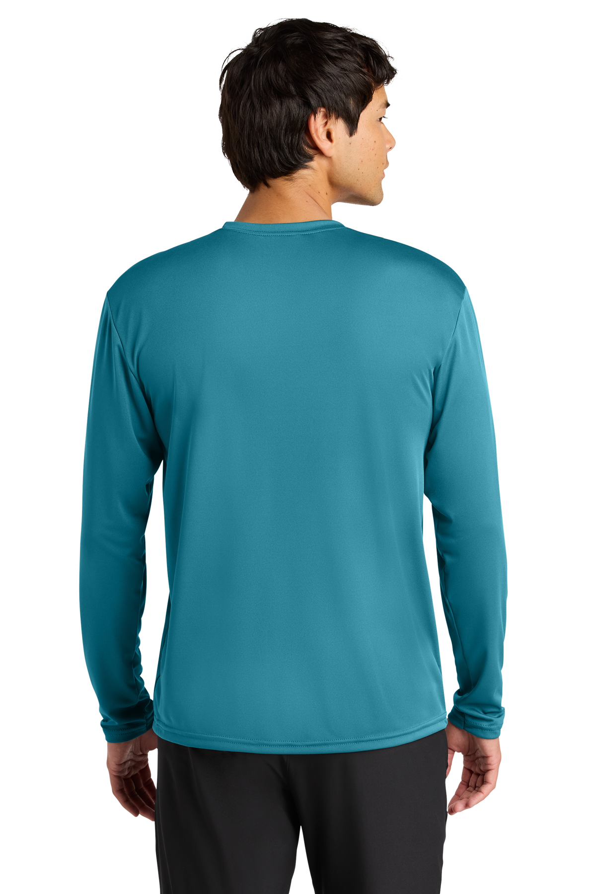 A4 Cooling Performance Long Sleeve Tee with custom logo embroidery