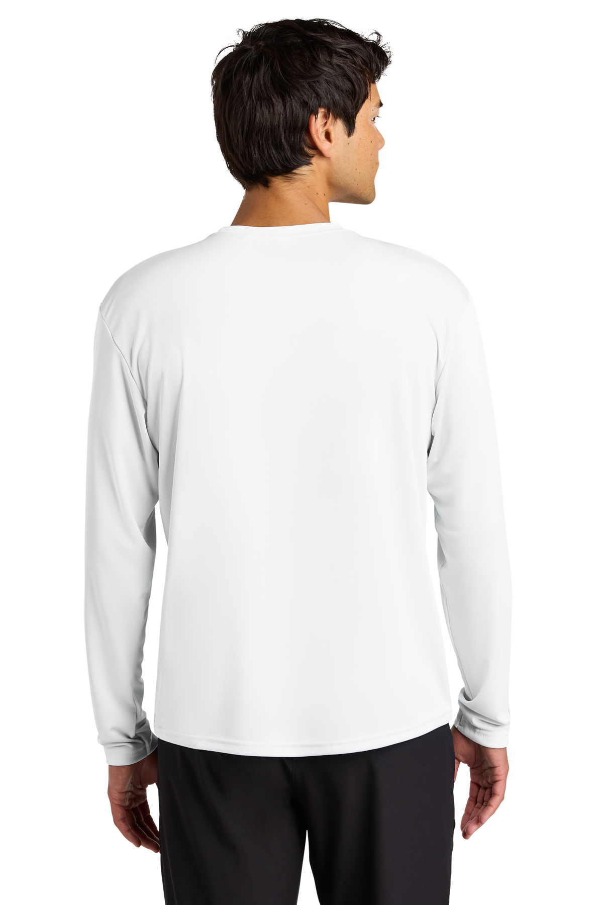A4 Cooling Performance Long Sleeve Tee with custom logo embroidery