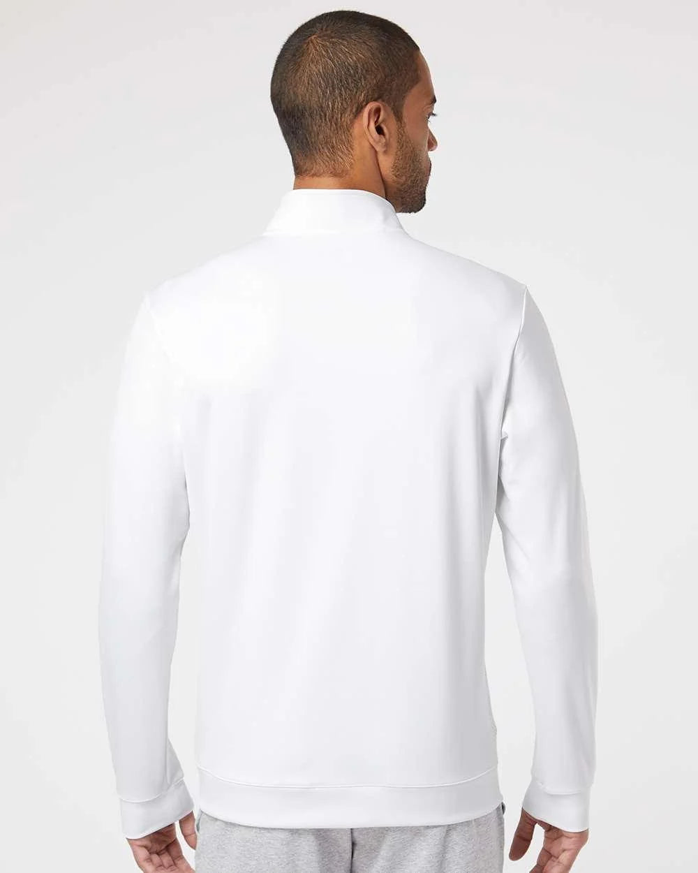 Adidas Textured Quarter-Zip Pullover