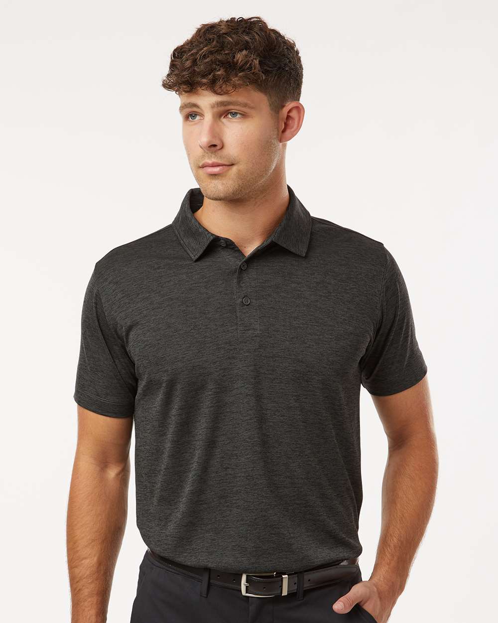 AllPro Men's Pro-Lock Performance Mélange Polo