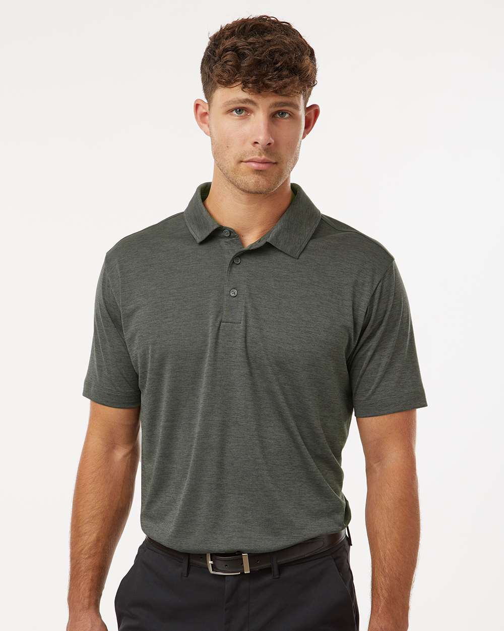AllPro Men's Pro-Lock Performance Mélange Polo