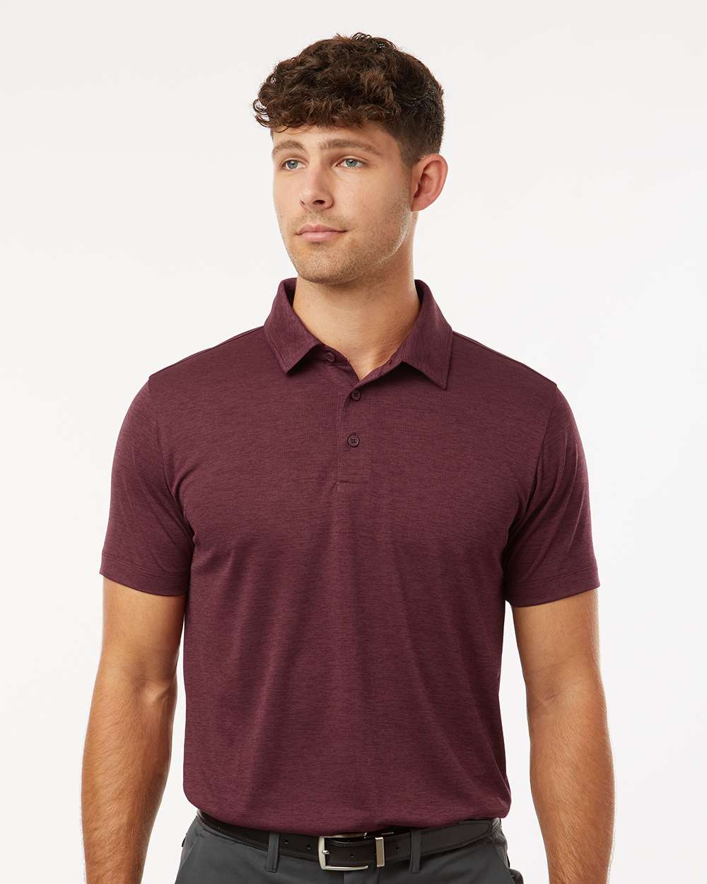 AllPro Men's Pro-Lock Performance Mélange Polo