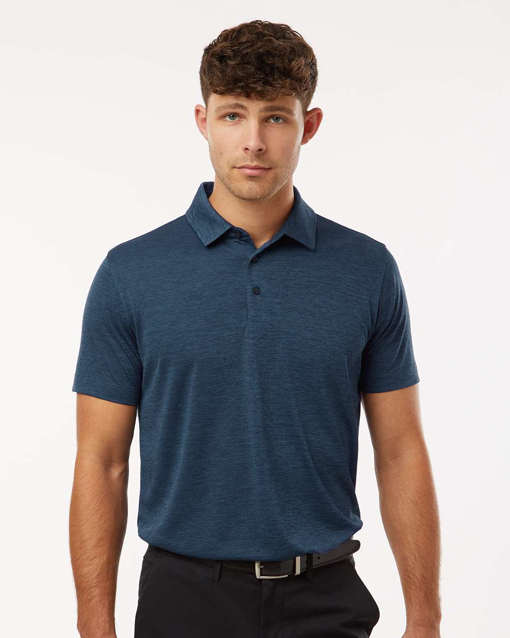 AllPro Men's Pro-Lock Performance Mélange Polo
