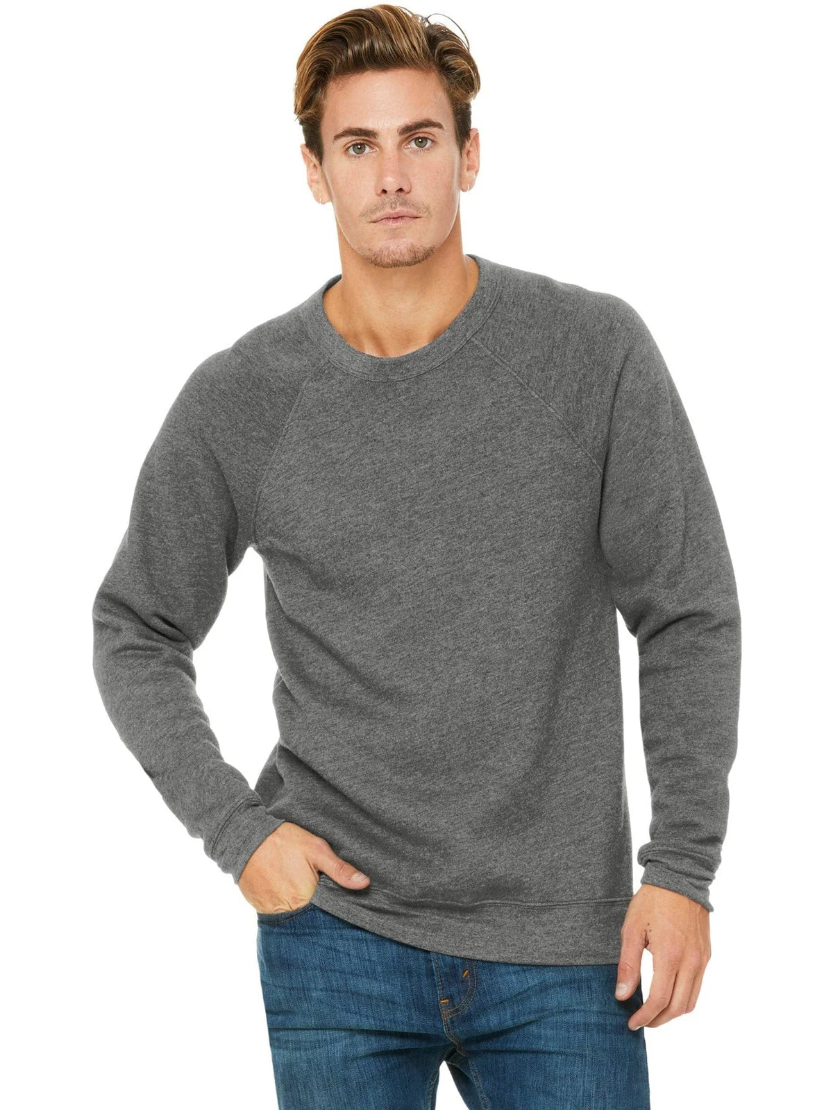 BELLA+CANVAS Unisex Sponge Fleece Raglan Sweatshirt