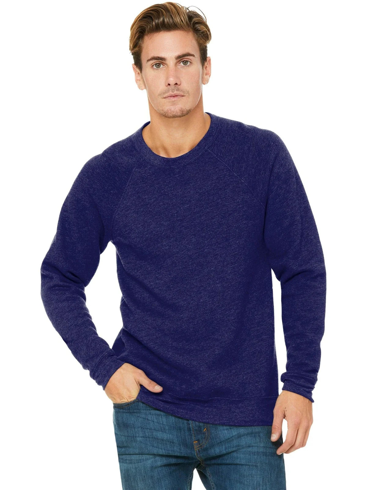 BELLA+CANVAS Unisex Sponge Fleece Raglan Sweatshirt