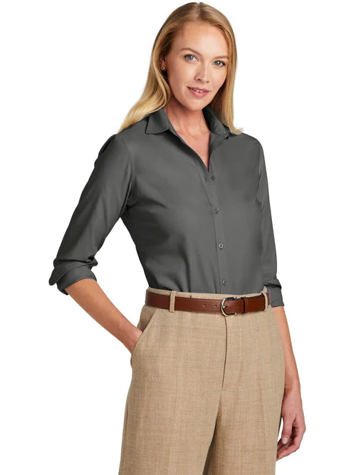 Brooks Brothers Women’s Wrinkle-Free Stretch Nailhead Shirt