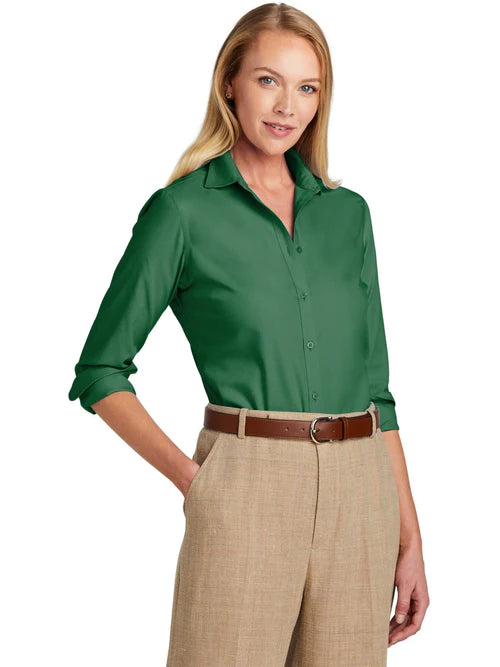 Brooks Brothers Women’s Wrinkle-Free Stretch Nailhead Shirt