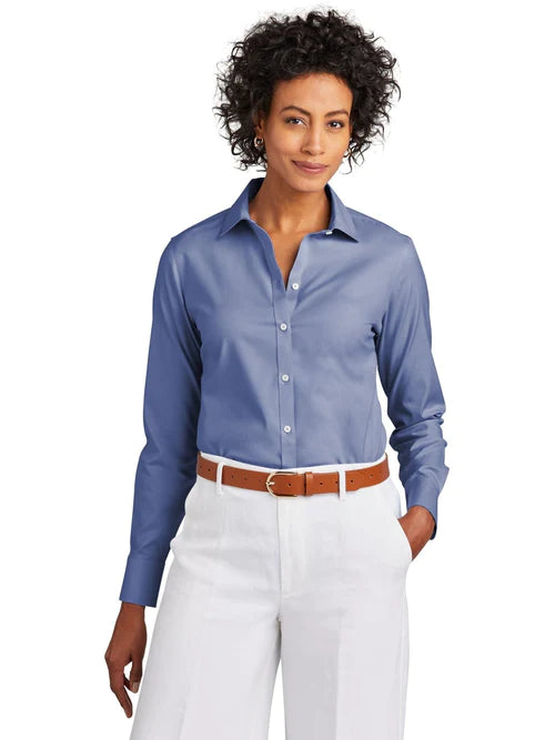 Brooks Brothers Women’s Wrinkle-Free Stretch Pinpoint Shirt