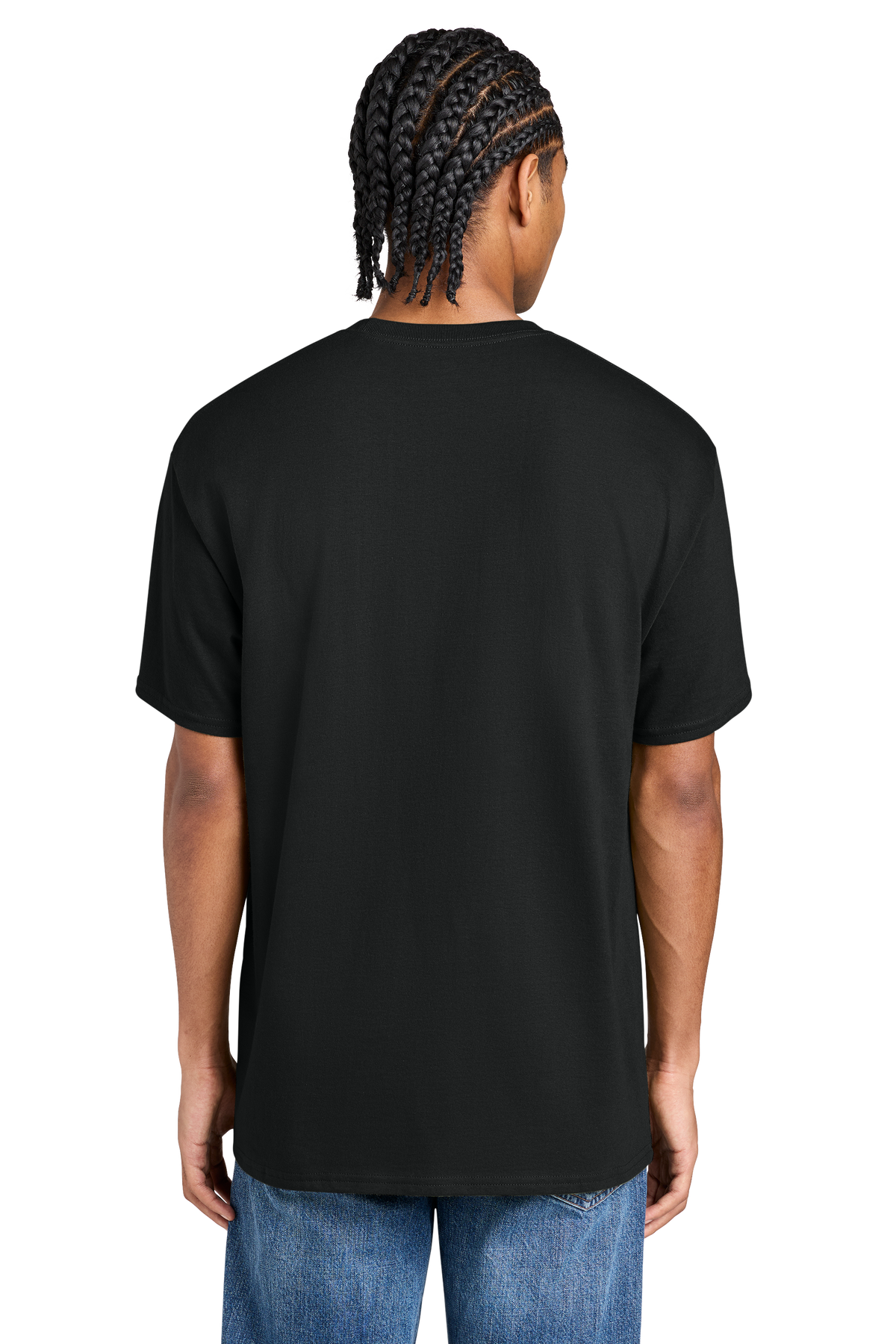 Champion Jersey Short Sleeve Tee with custom logo embroidery